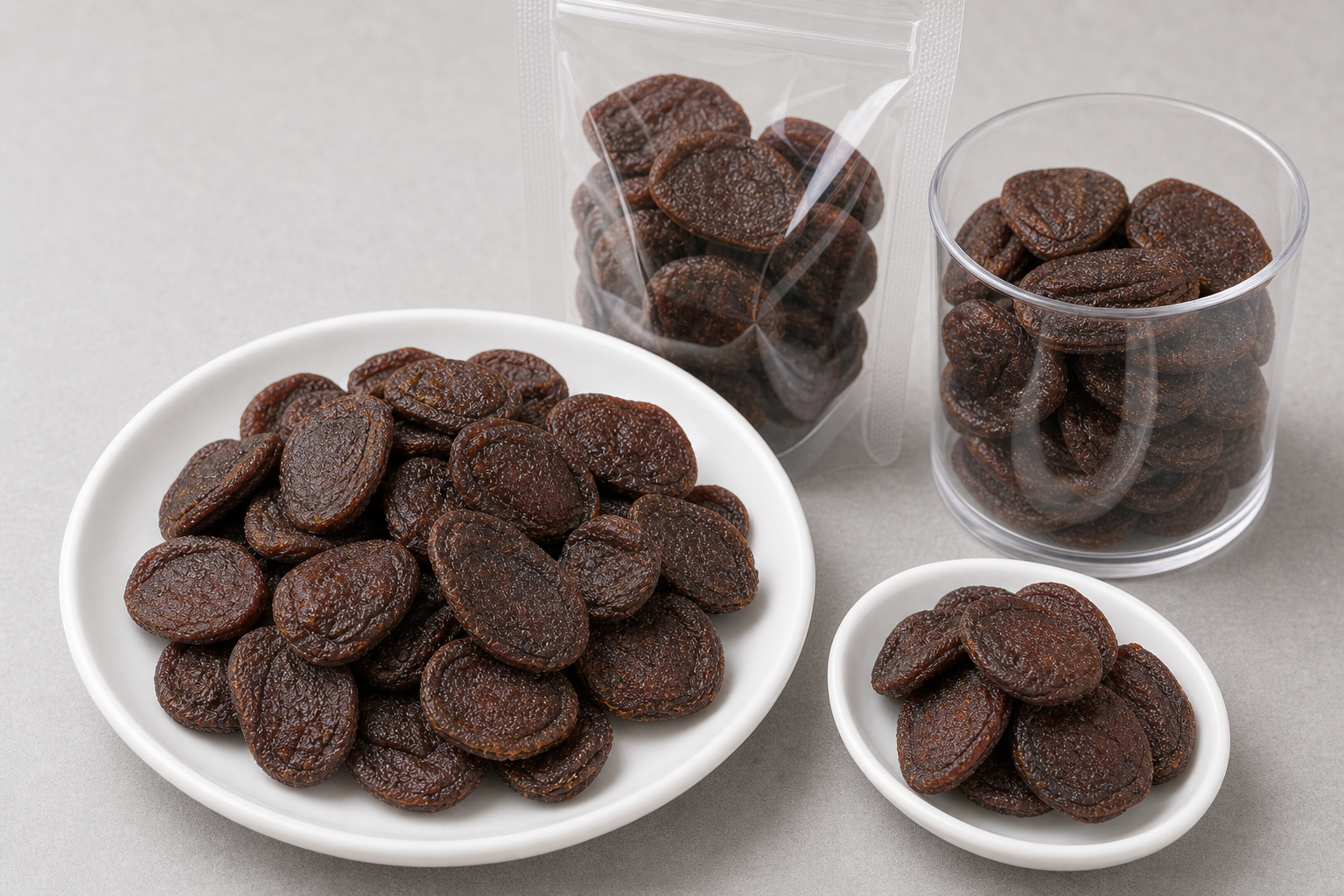 Smoked Sour Plum | Fullten B2B Seedless Preserved Fruit Supply - sample supply