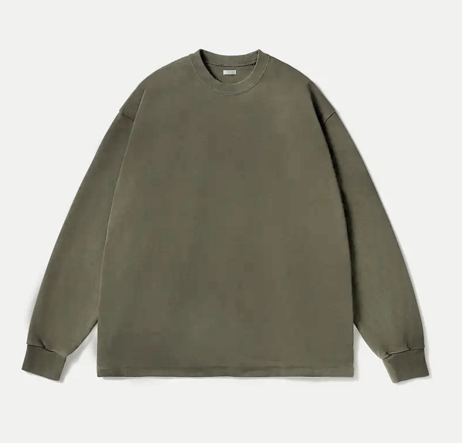 A.PRESSE 2026 A/W VINTAGE L/S T-SHIRT - OLIVE PRE ORDER ITEM (預訂中)