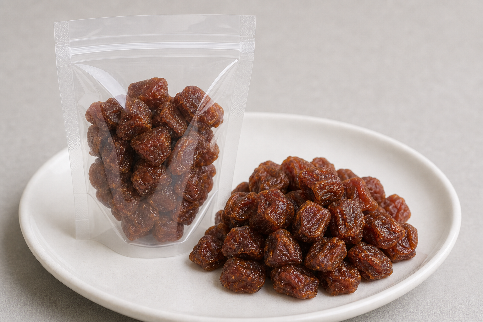蜂蜜無籽梅肉 B2B sample and supply view