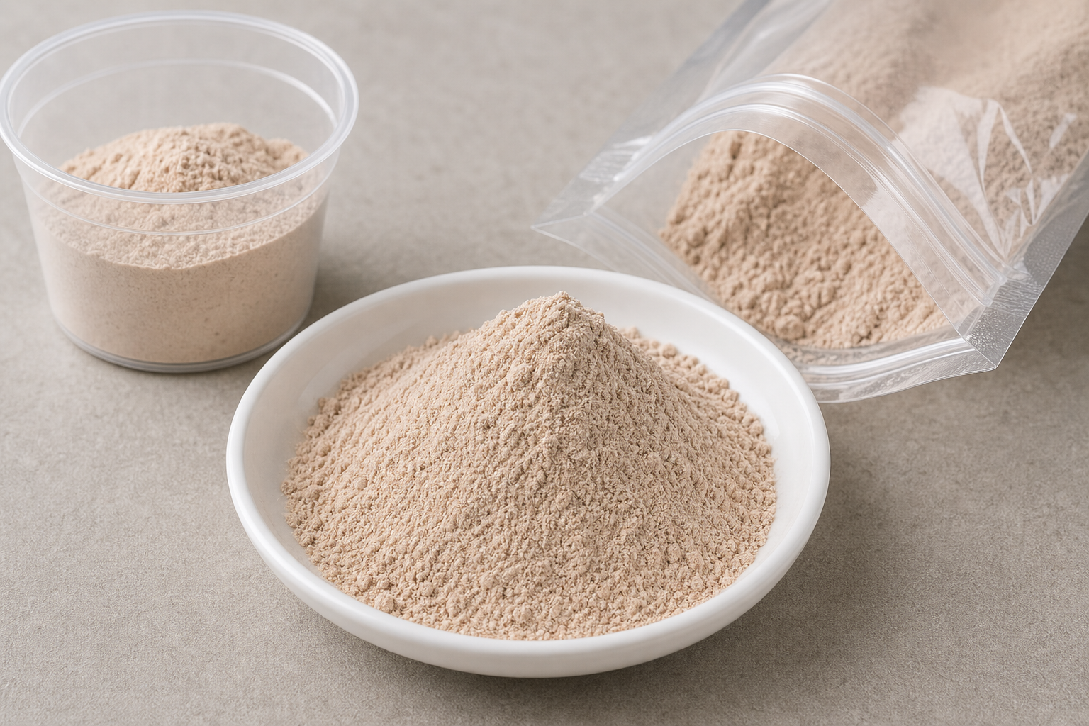 純梅粉 B2B sample and supply view