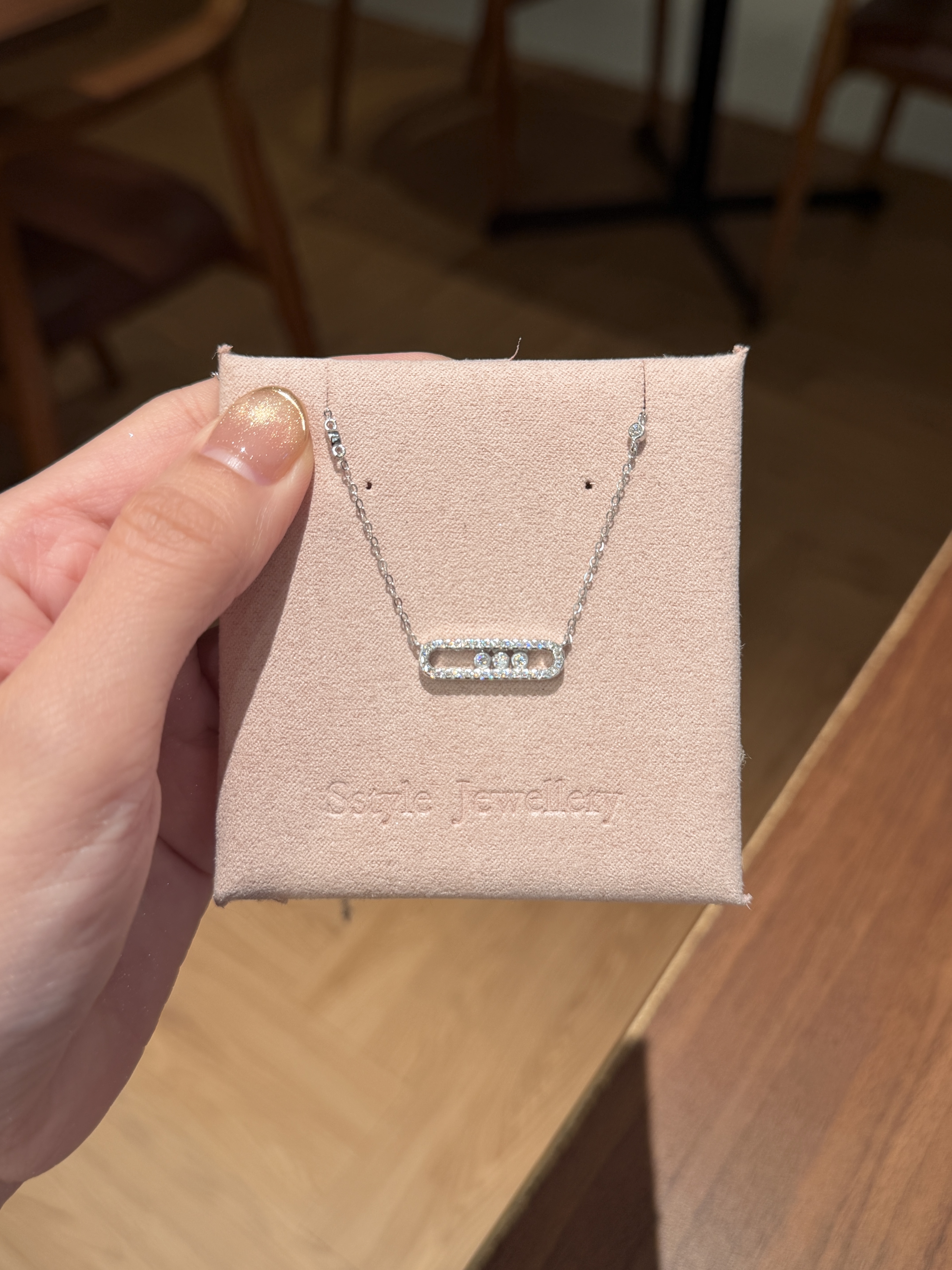 Messi Moissanite Diamond Necklace