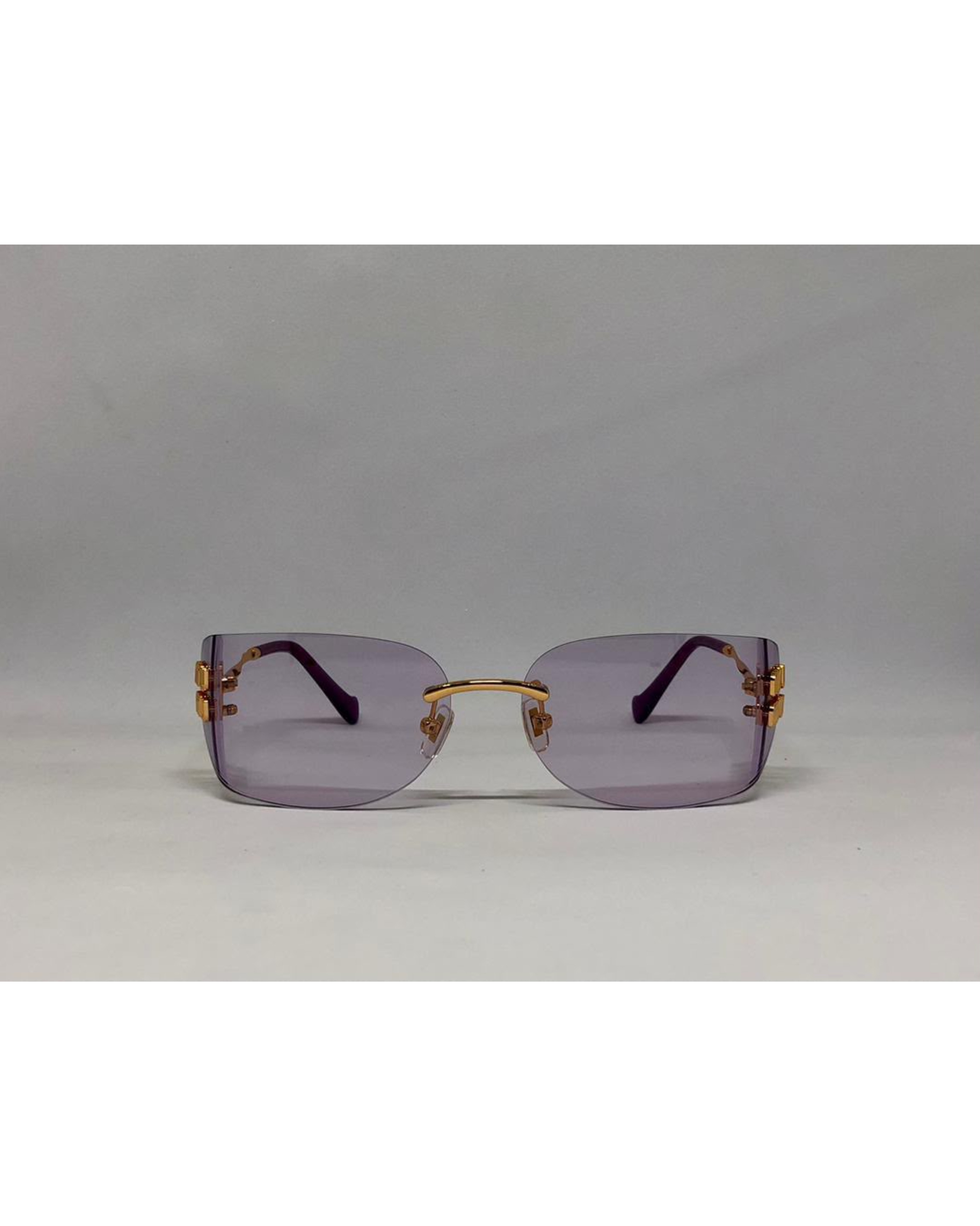 Miu Miu Rimless 51s Light Purple