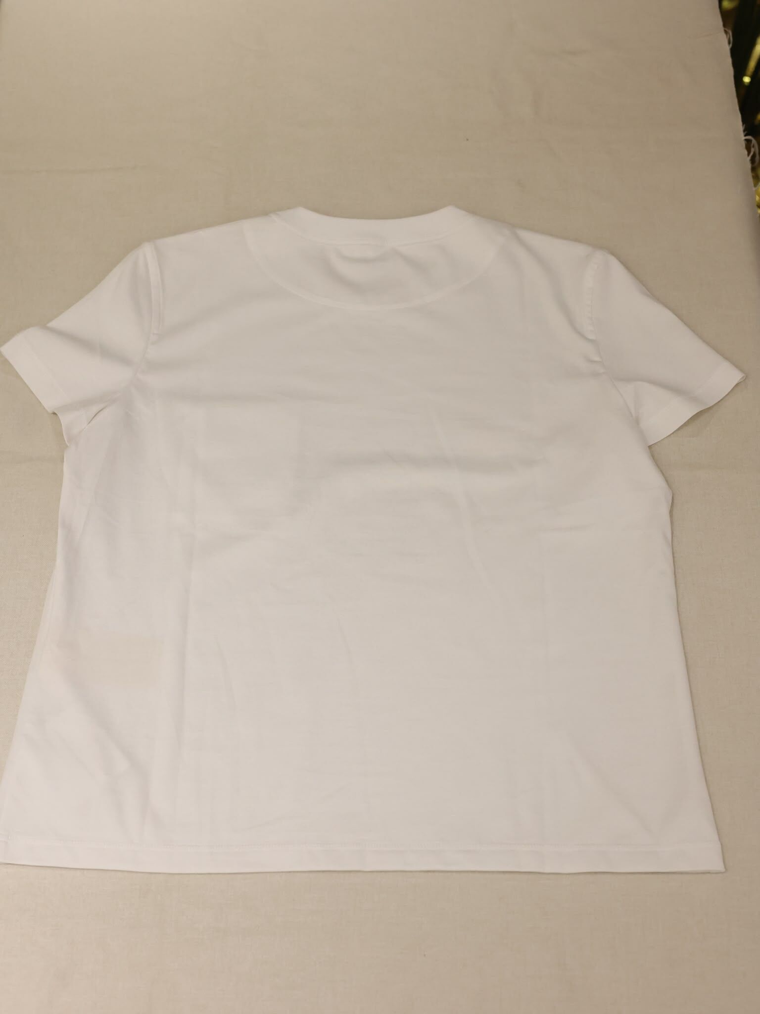 Embroidered pocket t-shirt blanc（可預訂size）
