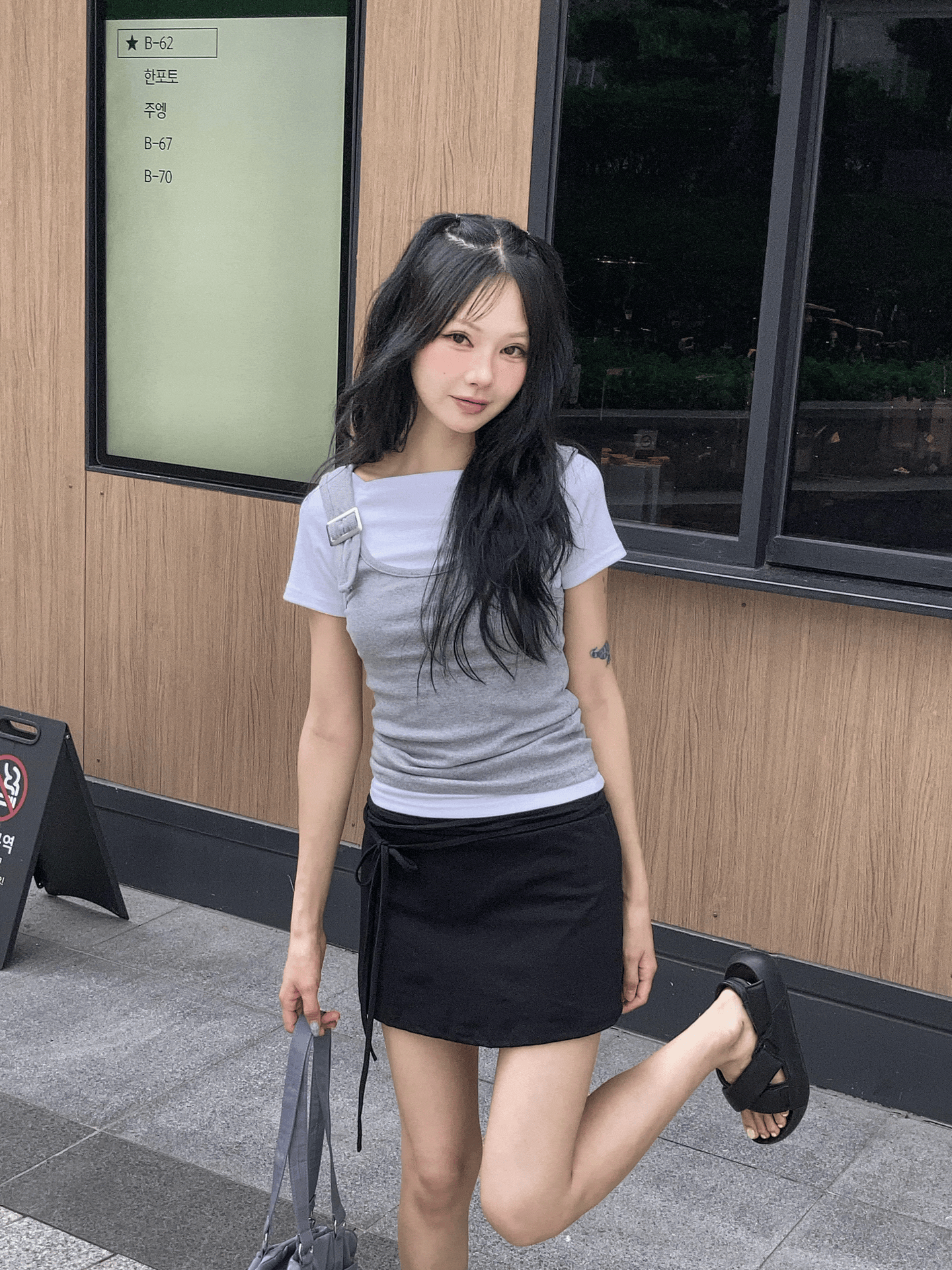 日常百搭腰綁帶棉質裙褲〈🇰🇷DAY 3〉