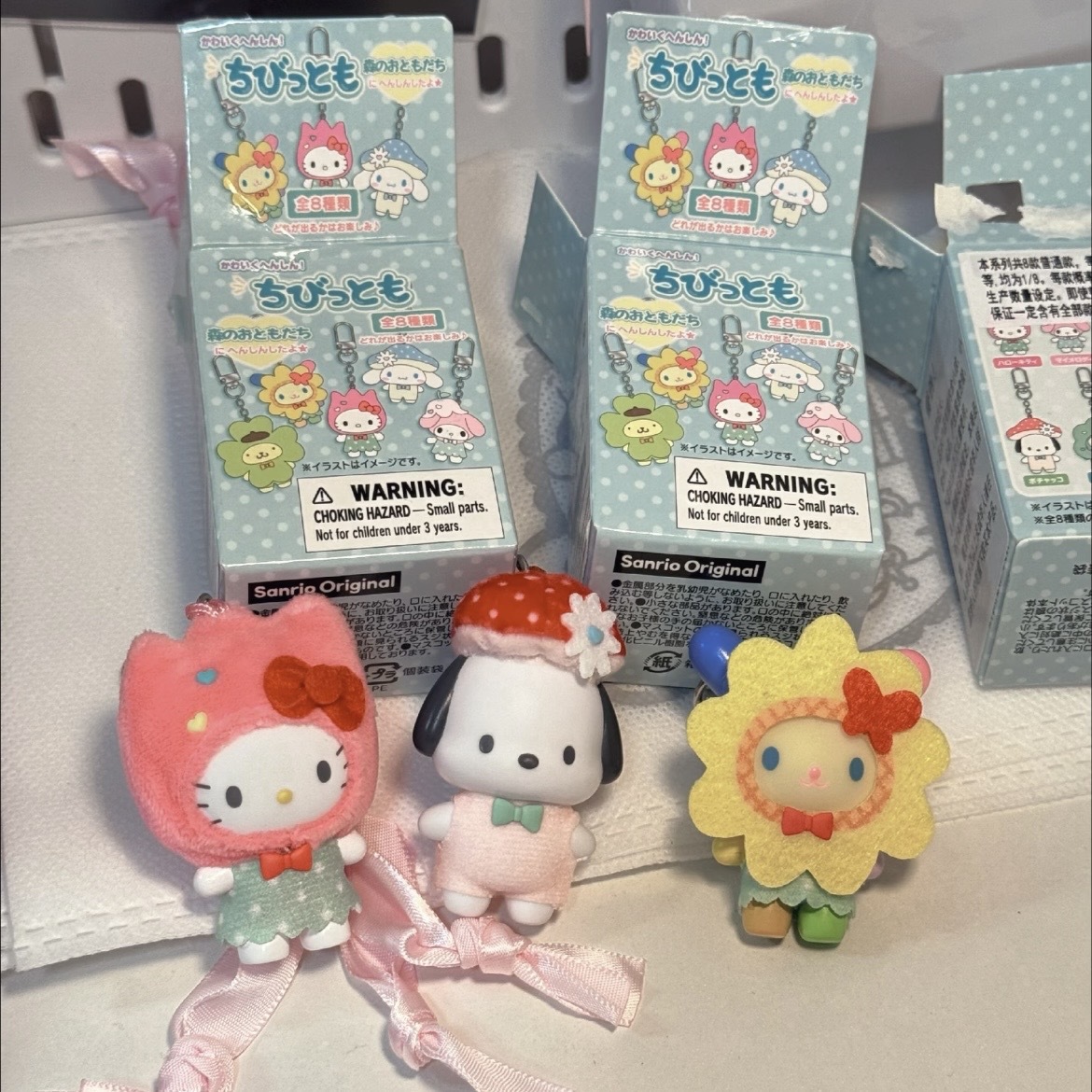 sanrio 三麗鷗 森林制服 小吊飾 盲盒
