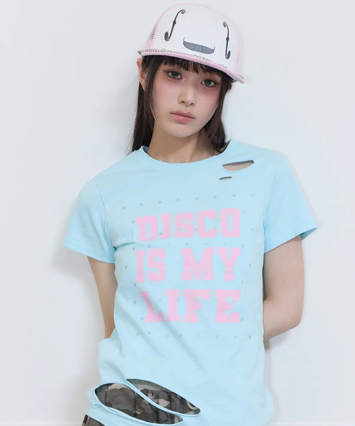 LUVISTRUE SY DISCO DAMAGE TEE
