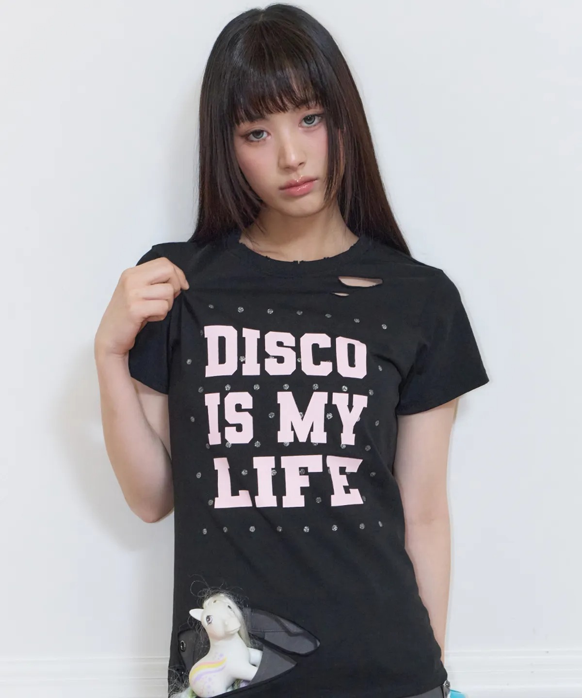 LUVISTRUE SY DISCO DAMAGE TEE