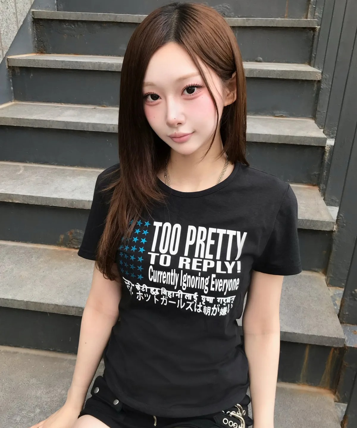LUVISTRUE SY TOO PRETTY TEE