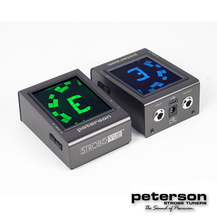Peterson StroboVUE 高解析 頻閃 地板式調音器