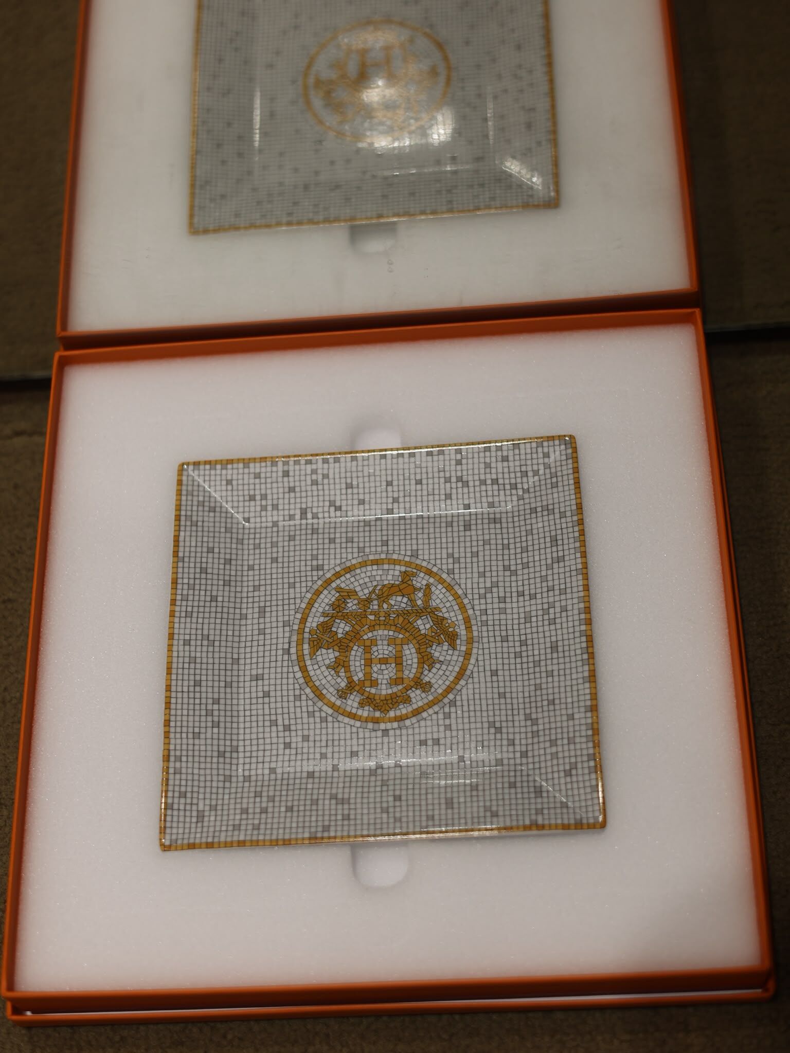 Mosaique au 24 gold square plate n°3 sans coloris