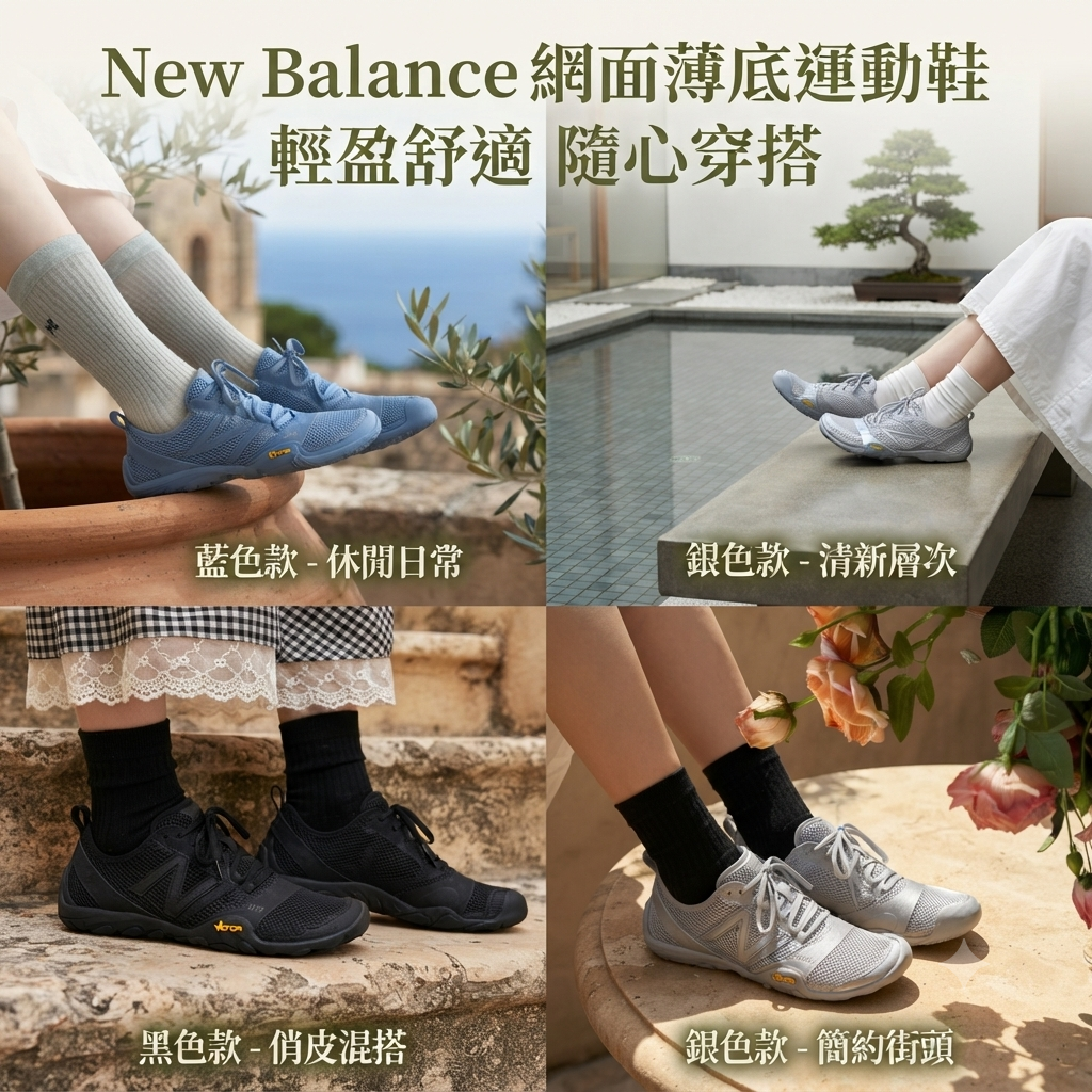 New Balance MT100 網面薄底鞋