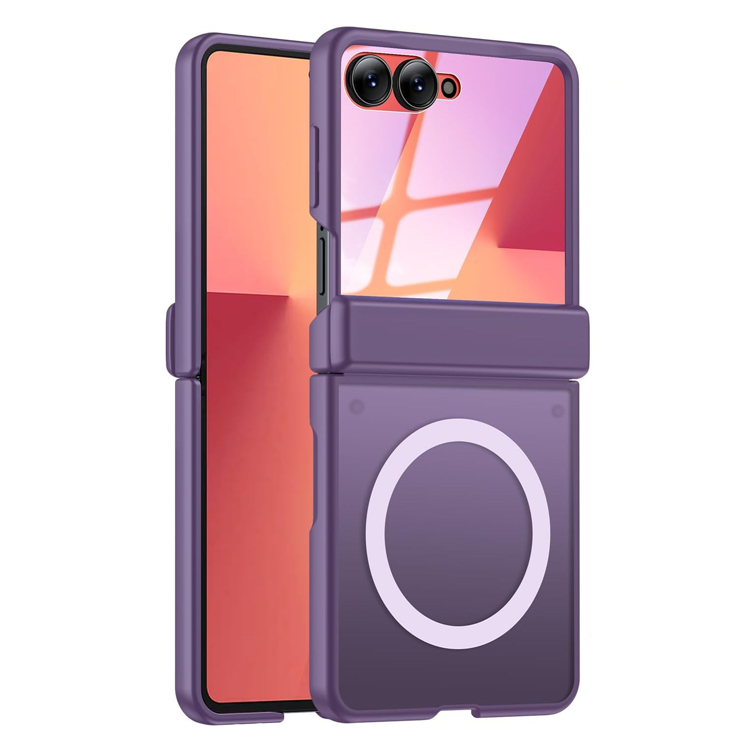 XPRO - Mag Nexus - Samsung Z Flip 8 Case 外屏保護磨砂磁吸防撞手機保護硬殼