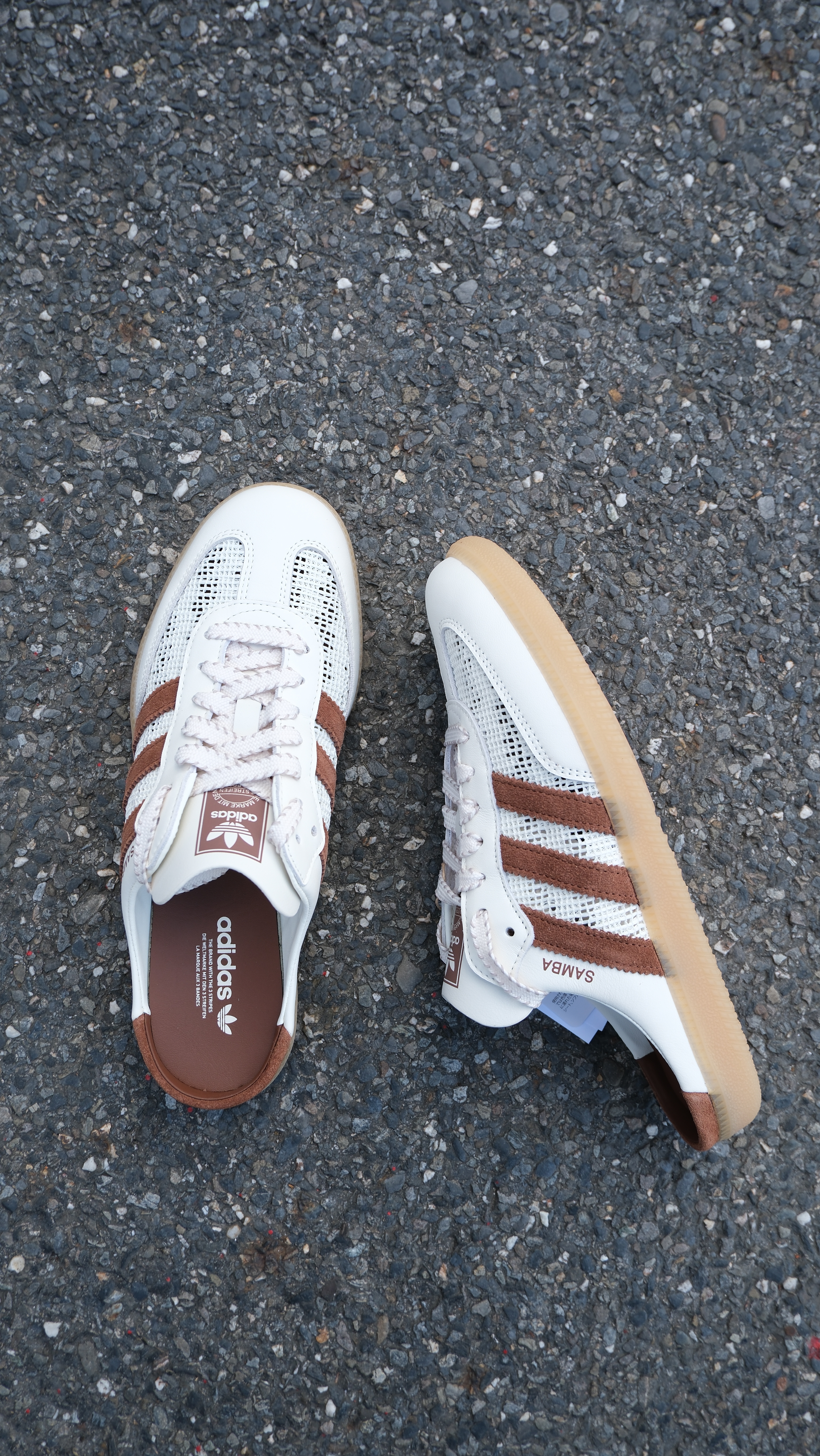 adidas originals Samba Mule 包頭 拖鞋 女款 米棕 HP5050