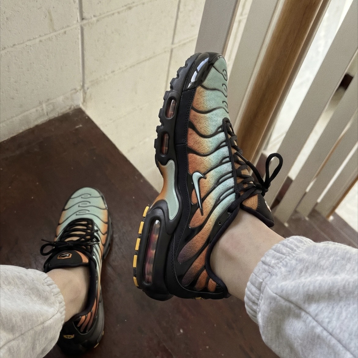 【代購】Nike Air Max Plus OG Premium  黑橘｜TN 氣墊休閒跑鞋｜男女同款