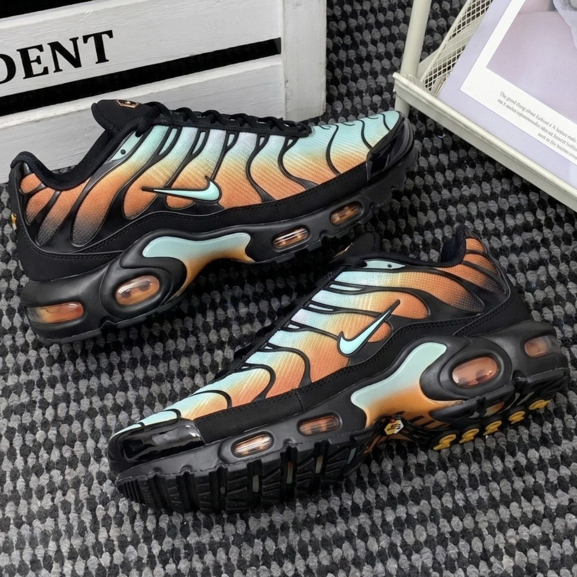 【代購】Nike Air Max Plus OG Premium  黑橘｜TN 氣墊休閒跑鞋｜男女同款
