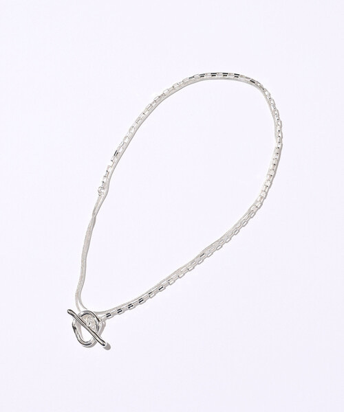 Firsthand / Double Chain Toggle Necklace