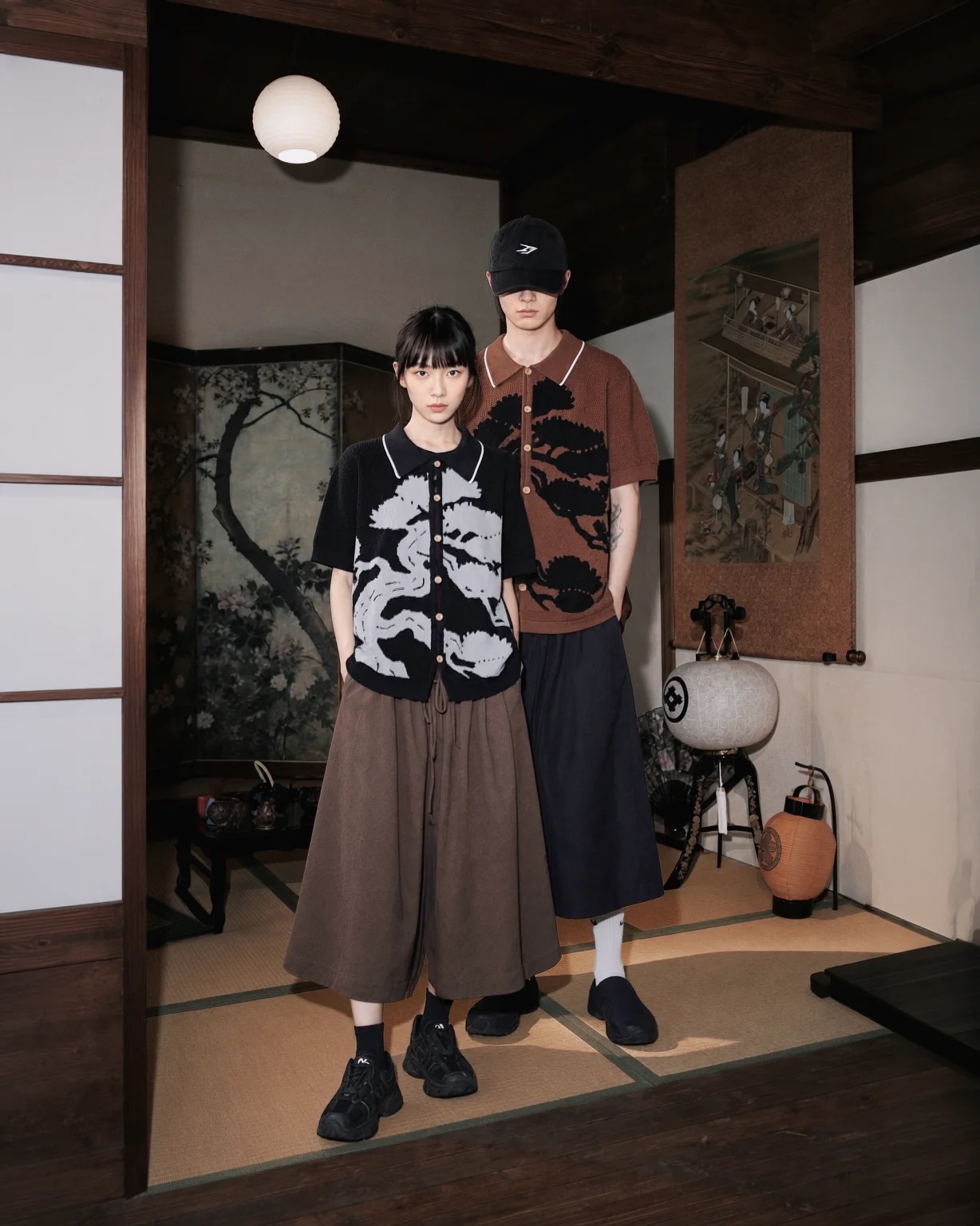 WBI 26SS ZEN 織紋 松樹 針織衫 短袖 兩色