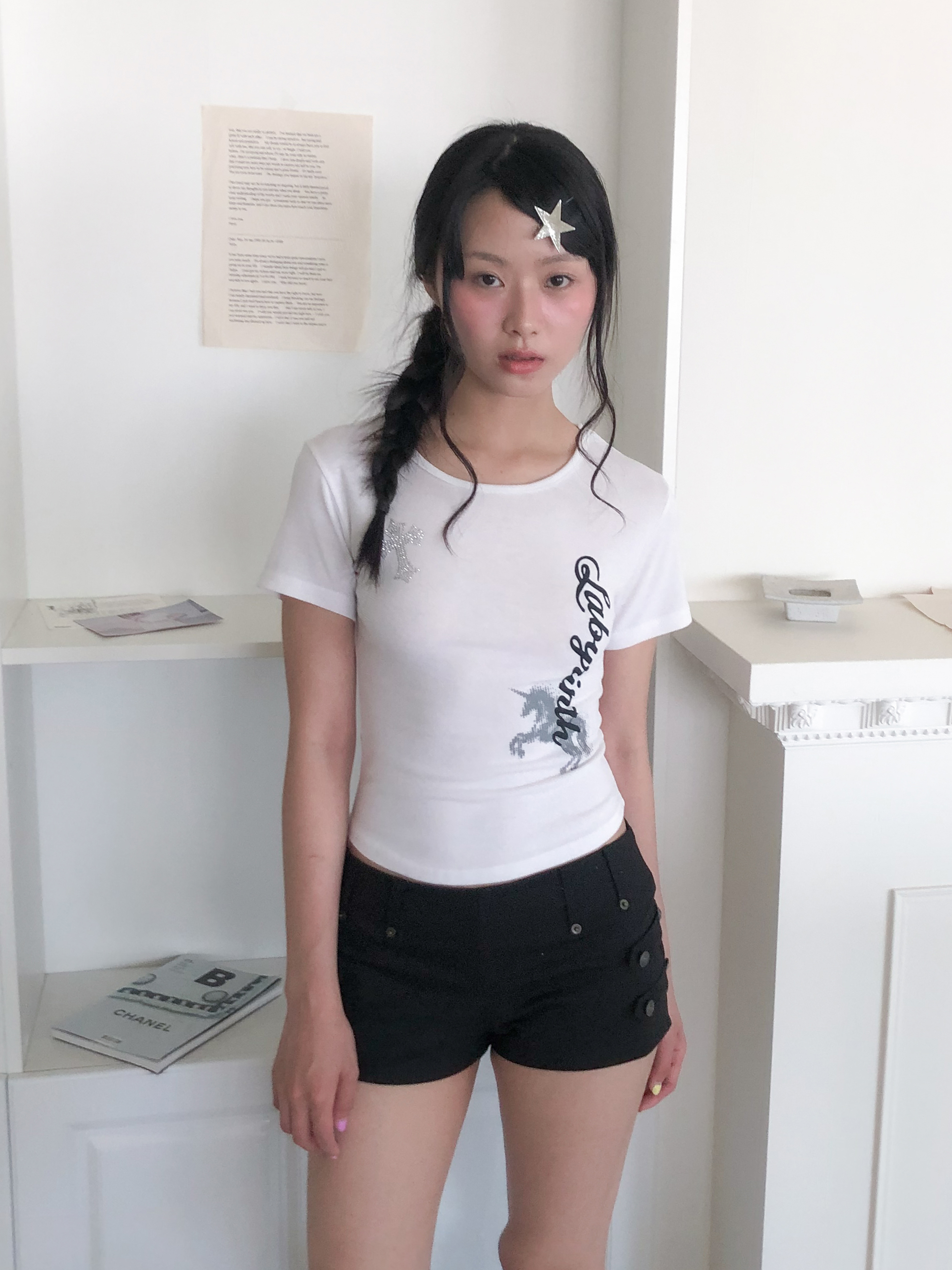 【discount】unicorn short sleeve tee #上衣