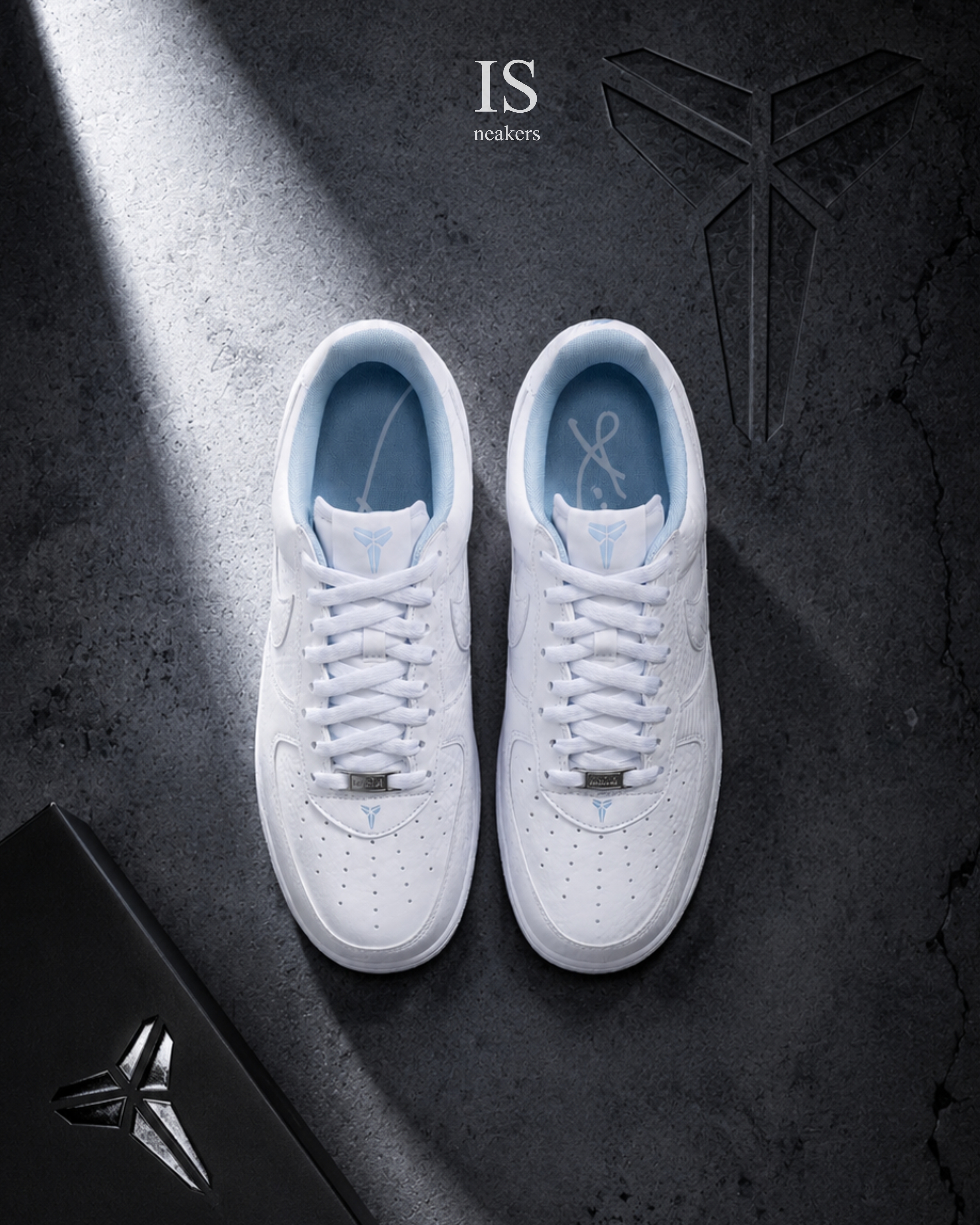 iSNEAKERS｜Kobe Bryant x Nike Air Force 1 Low "Armory Blue" 冰藍 科比 IB0018-103