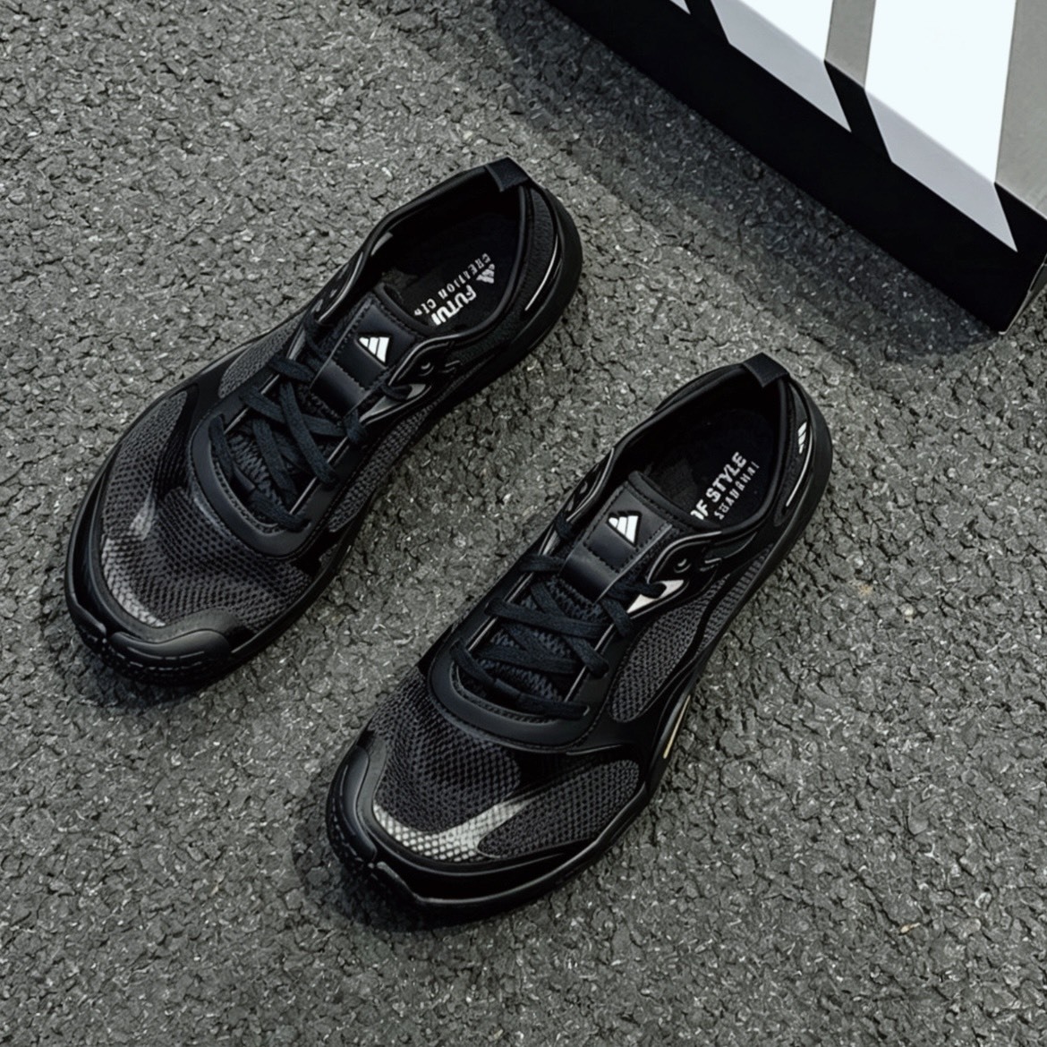 【代購】adidas FOS GROUNDFLOW  黑色｜舒適休閒鞋｜男女同款 🔥