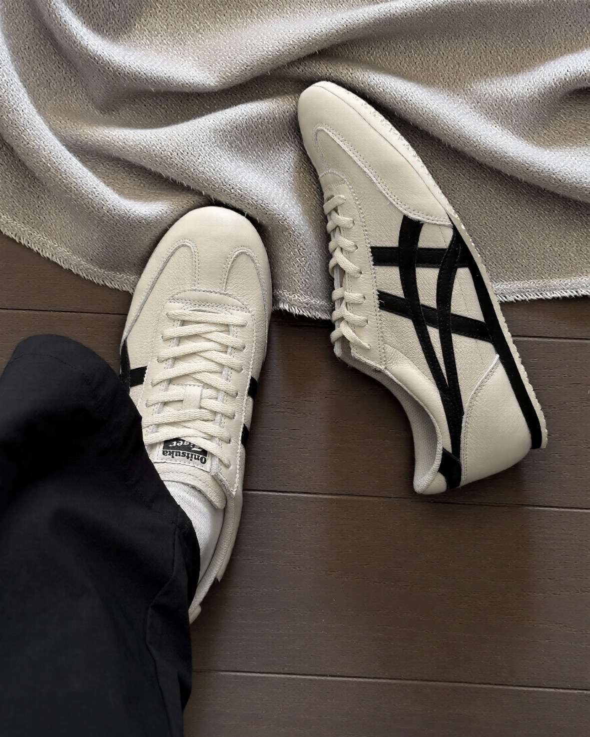 Onitsuka Tiger Machu Racer  鬼塚虎 米黑色