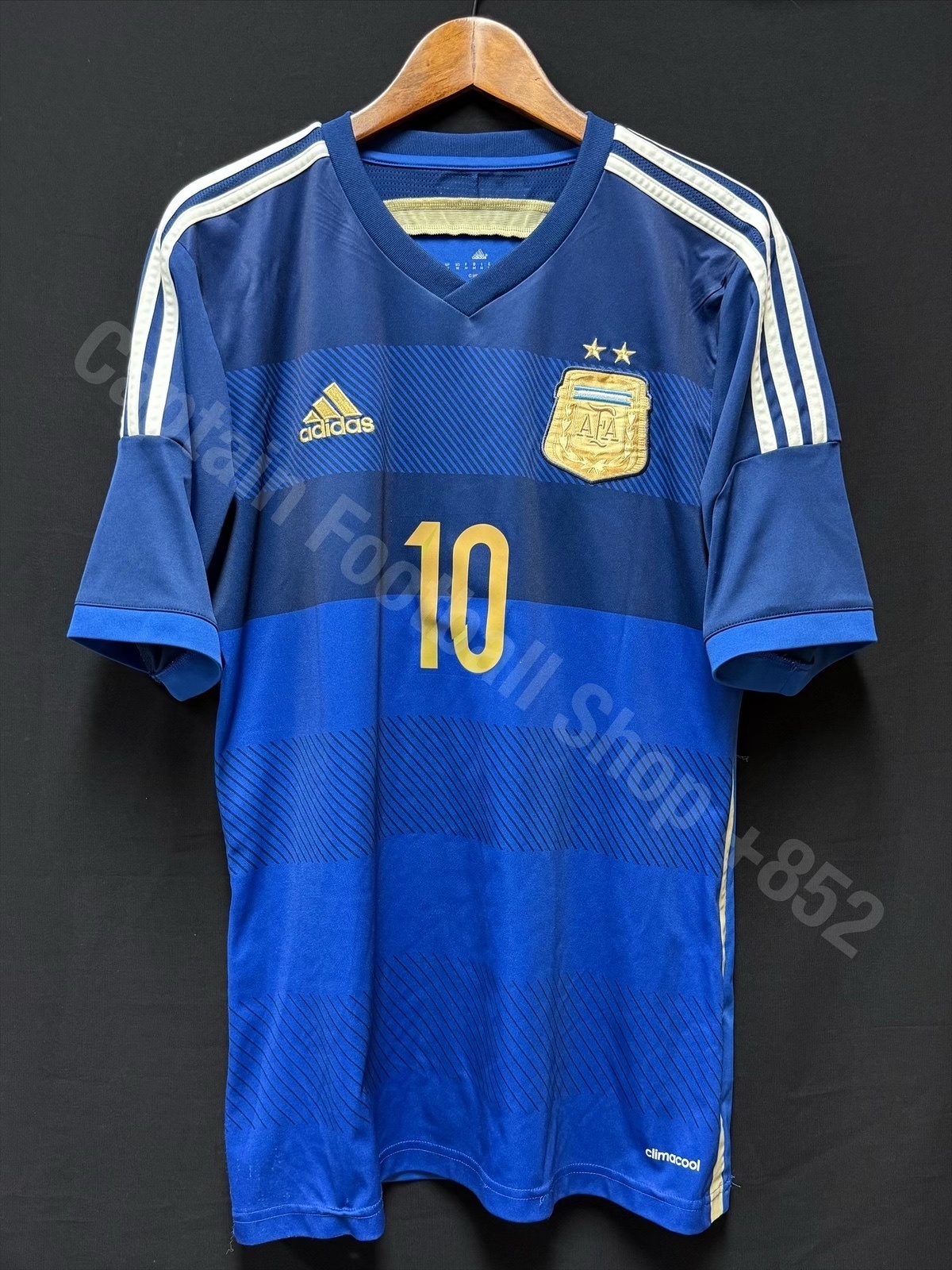 Argentina 2014 Adidas Away Shirt #10 MESSI