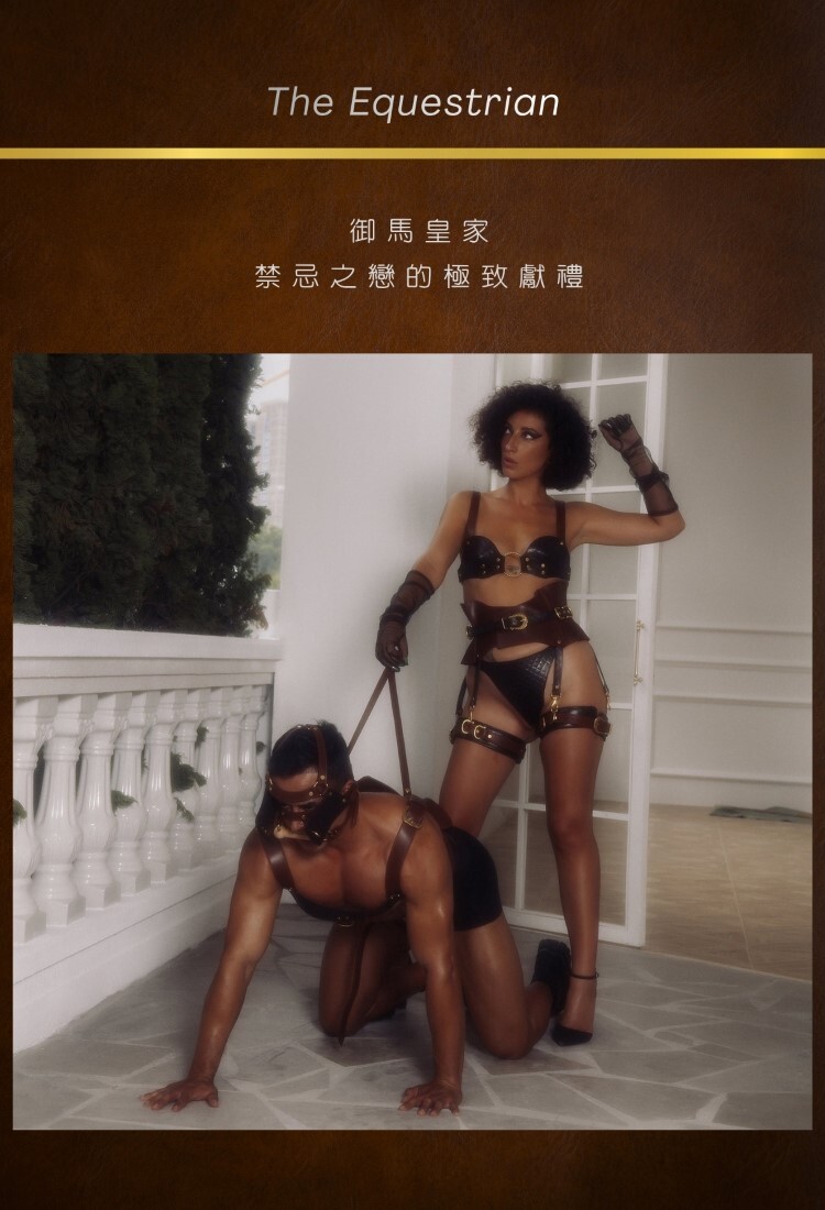 Liebe Seele The Equestrian 御馬皇家 馬鞍繫具 真皮SM道具 高級sm道具