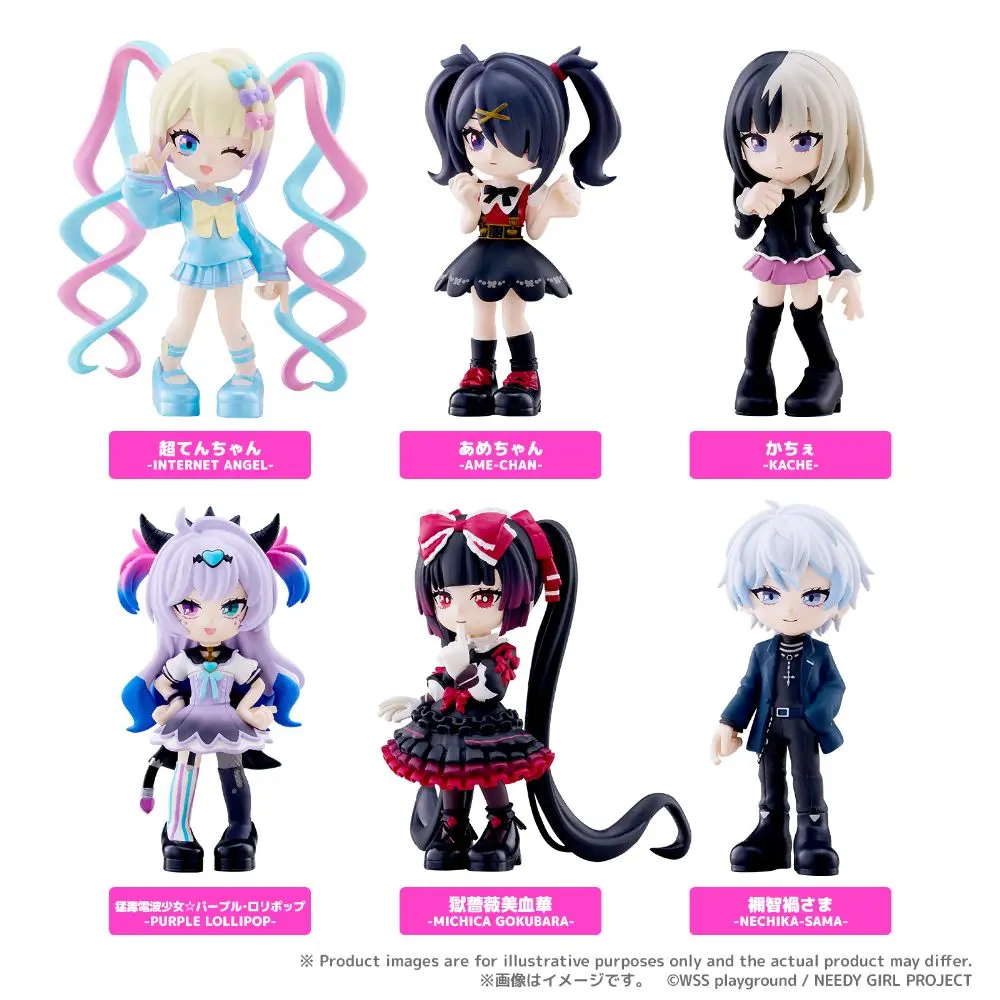 PalVerse Needy Streamer Overload Box – 6 Figures Per Box, Full 6 Variants Set
