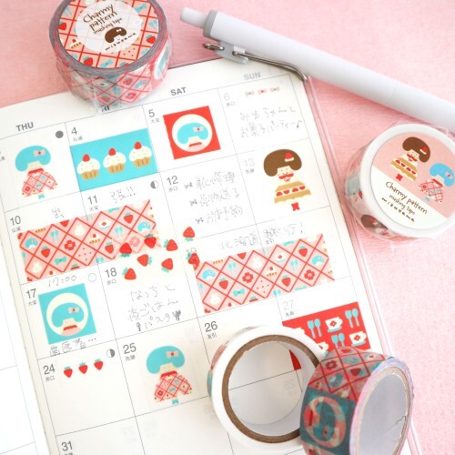 WORLD CRAFT ｜Charmy pattern mizuama系列 和紙膠帶