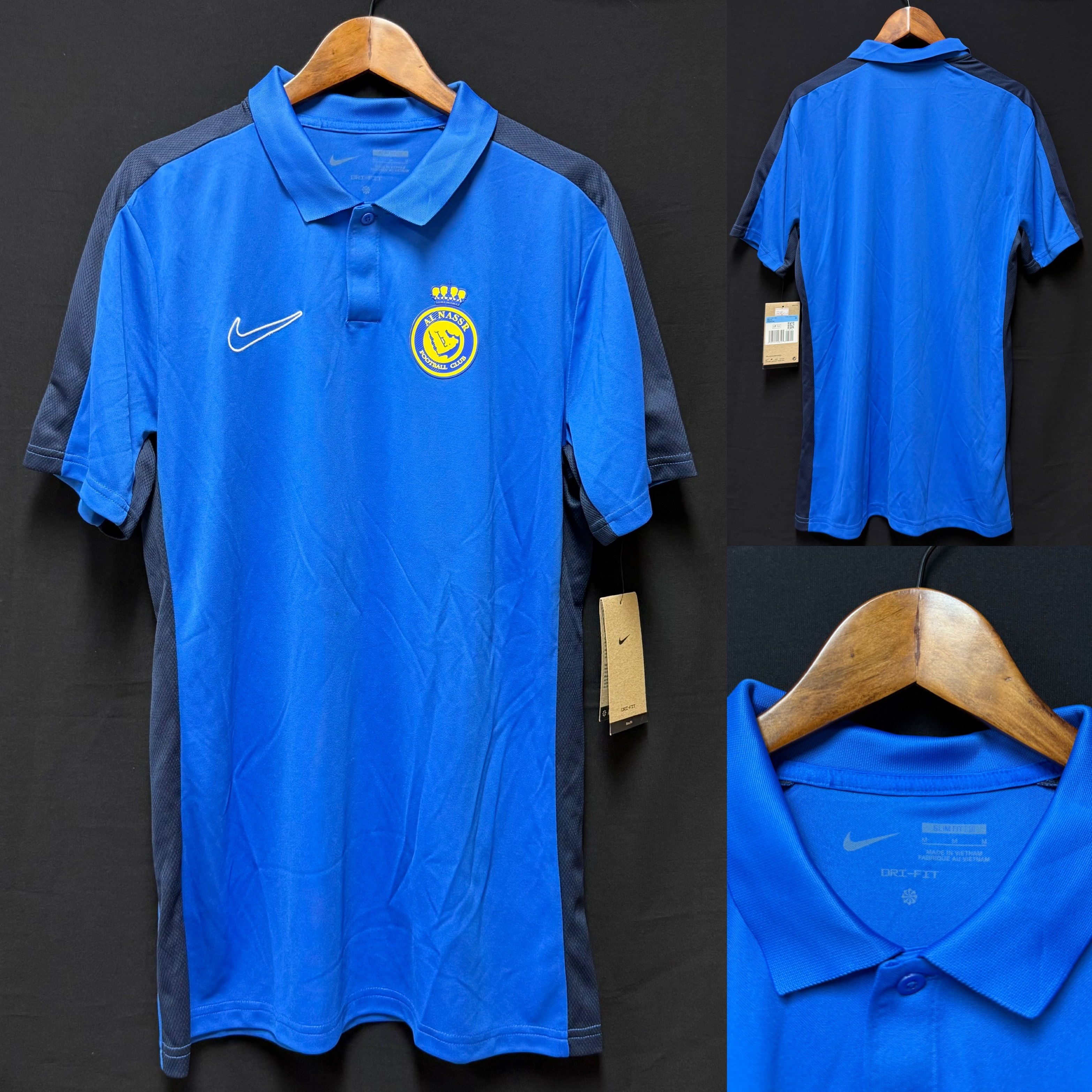 (BNWT) Al Nassr 2024 Nike Player Polo Shirt