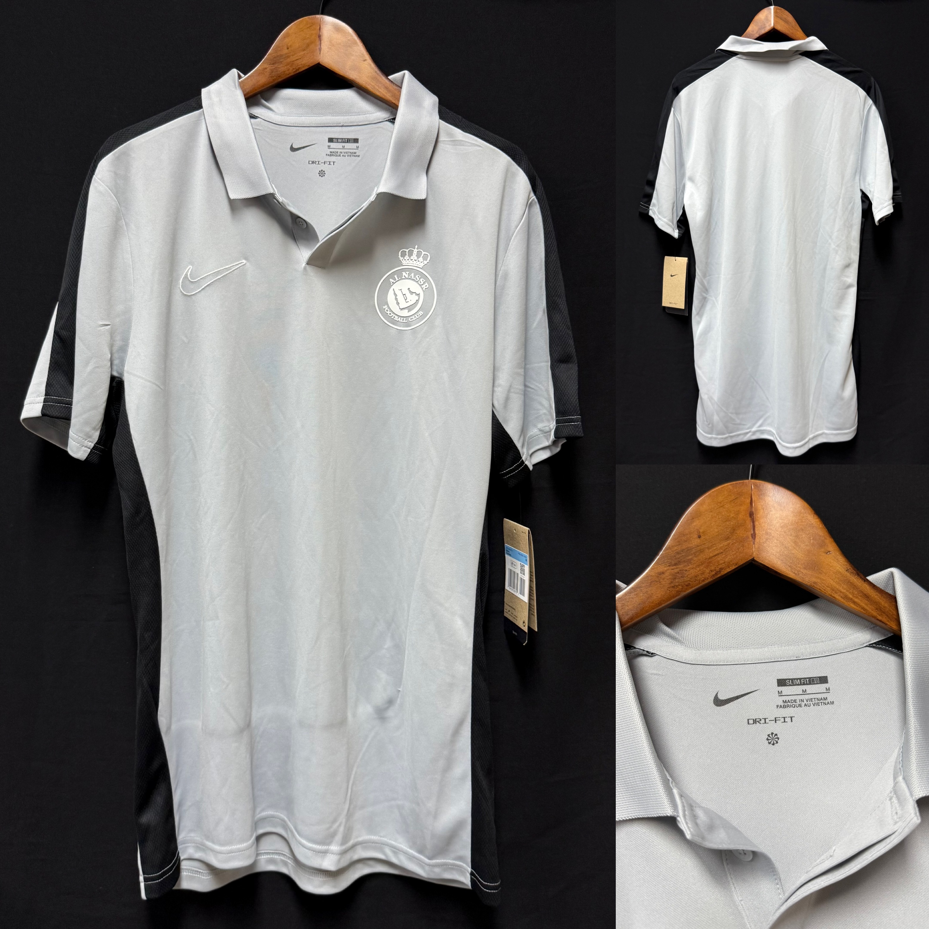 (BNWT) Al Nassr 2024 Nike Player Polo Shirt