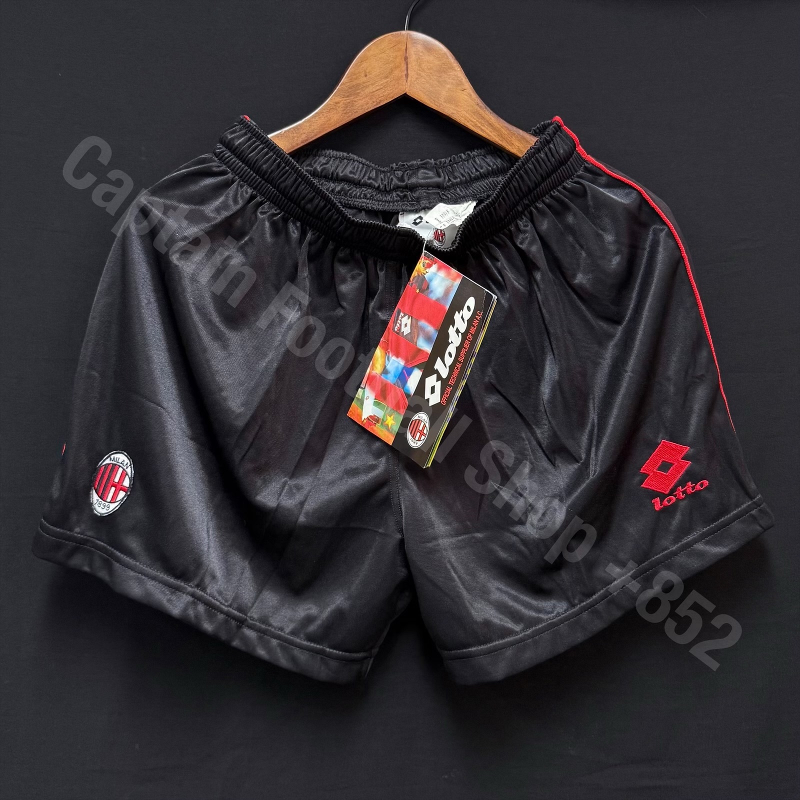 (BNWT) AC Milan 1994-1995 Lotto Game Shorts