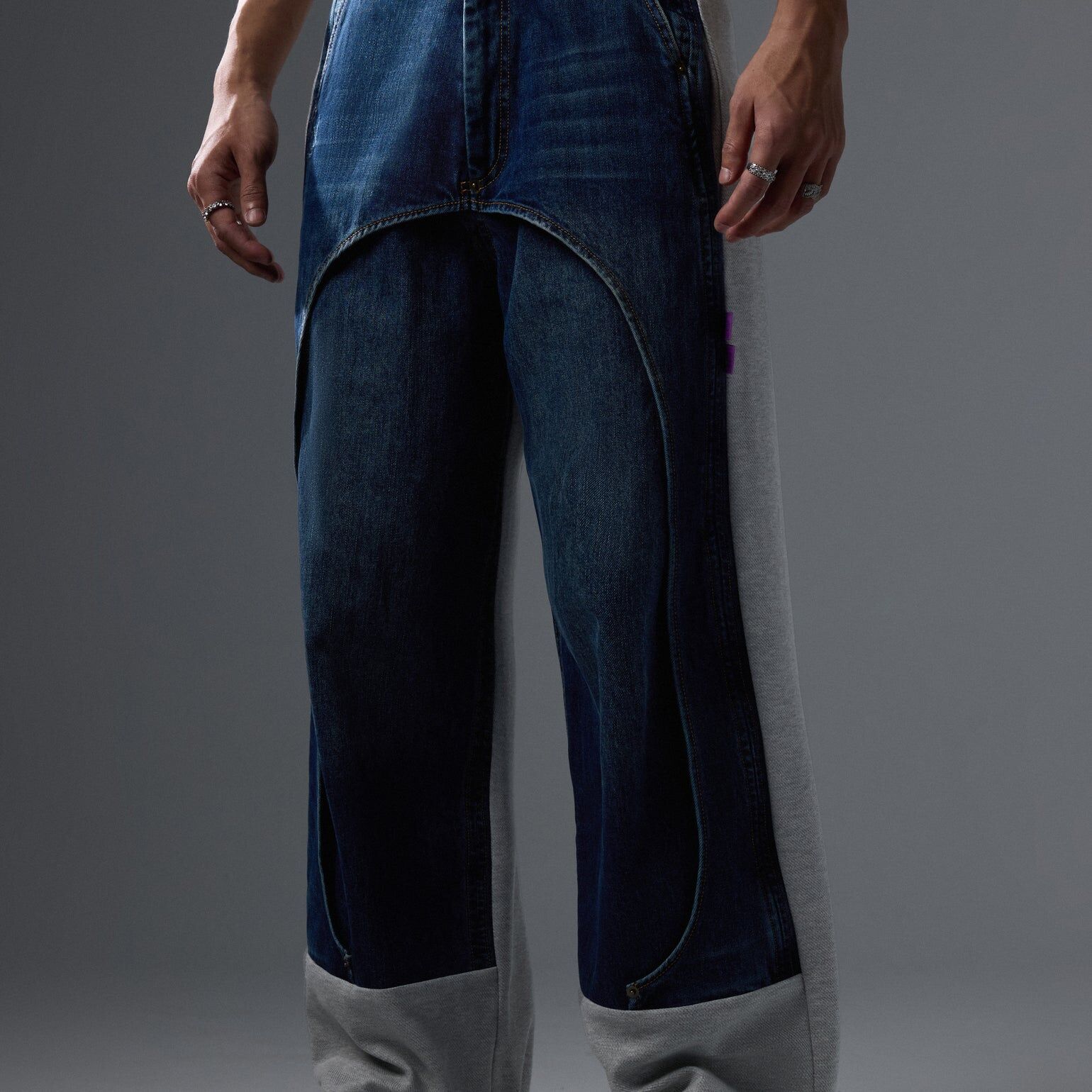 NEISH｜Mirror Denim Trousers: Remake (Washed Blue)