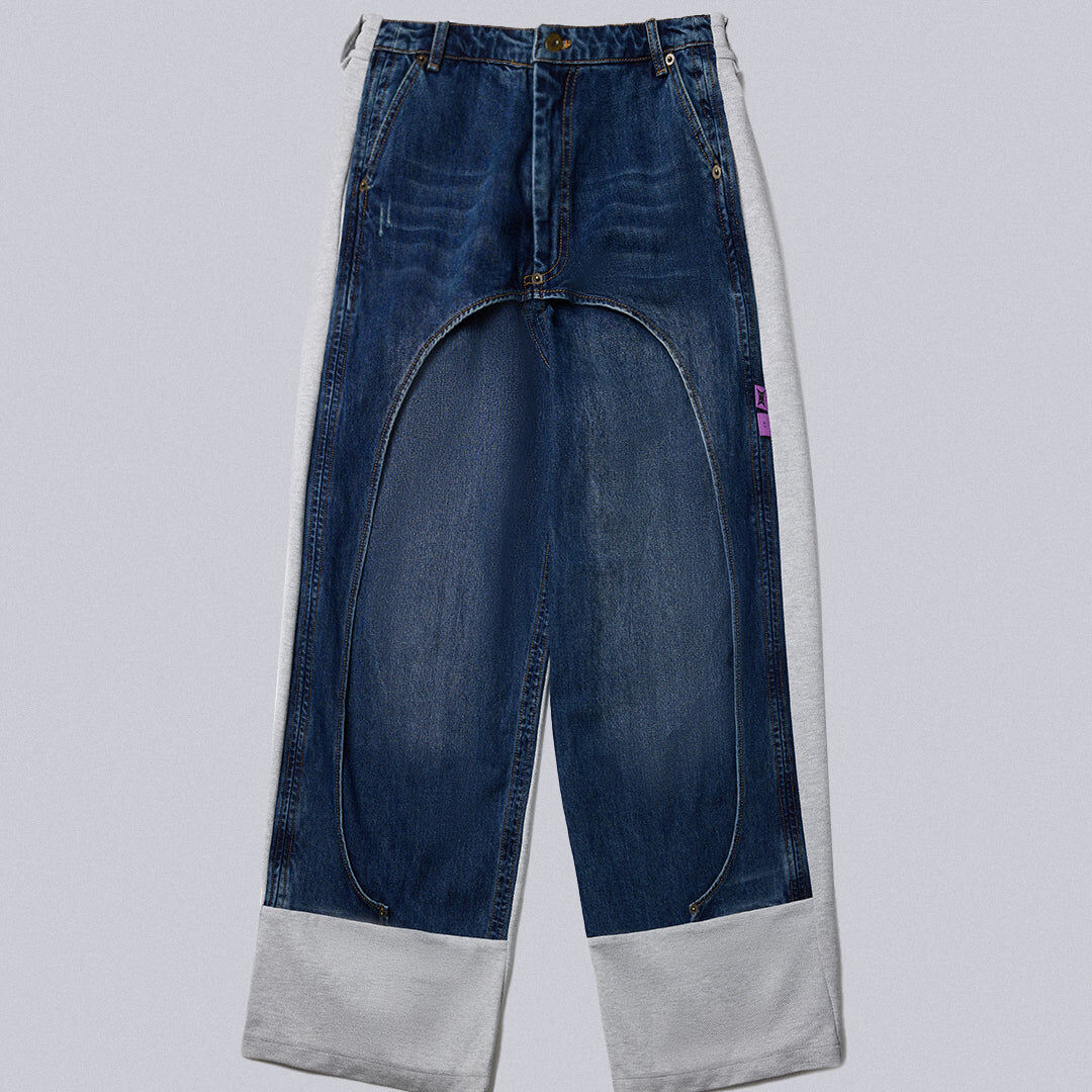 NEISH｜Mirror Denim Trousers: Remake (Washed Blue)