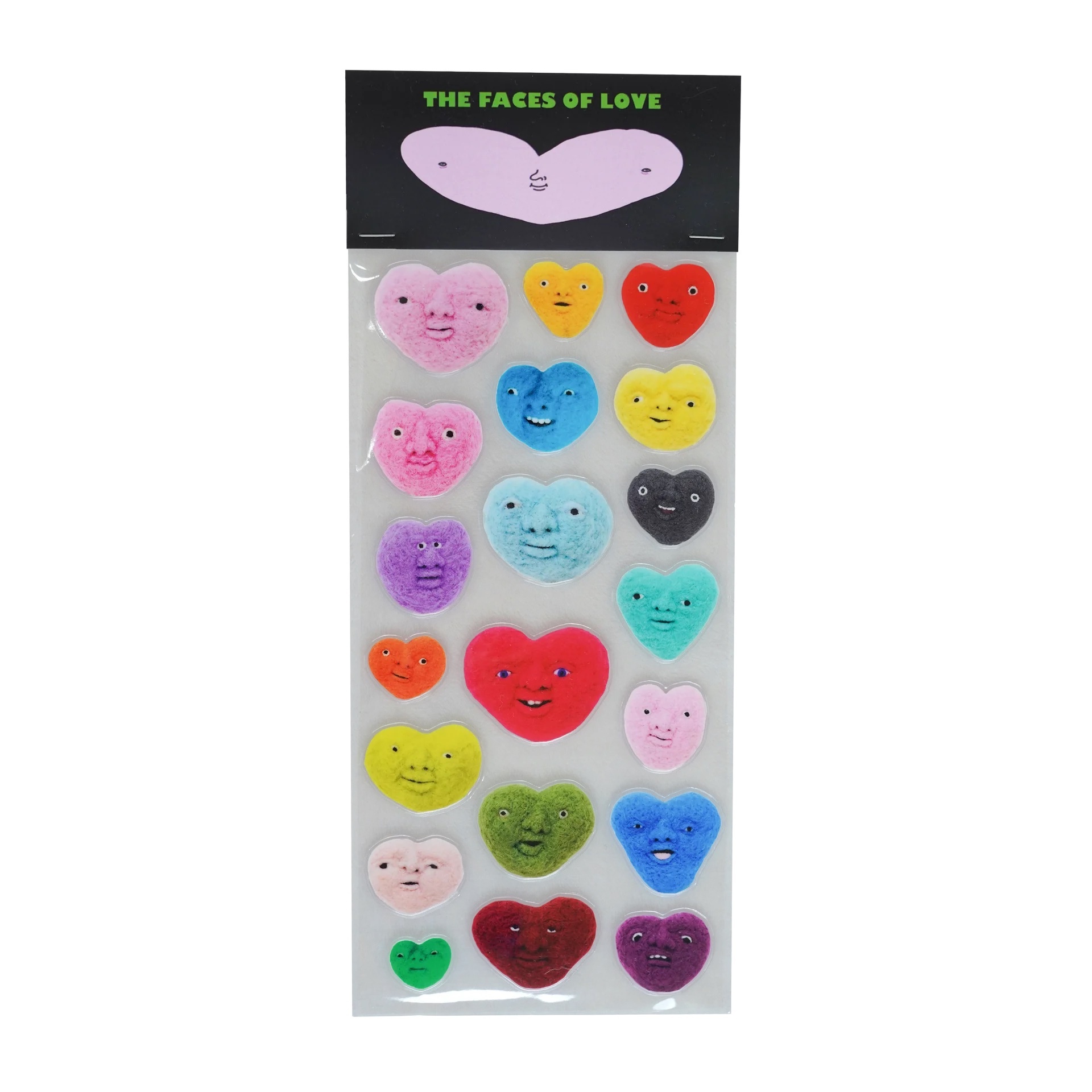 Anye tang 安爺堂 - 愛心泡泡貼 Love Shape Puffy Stickers