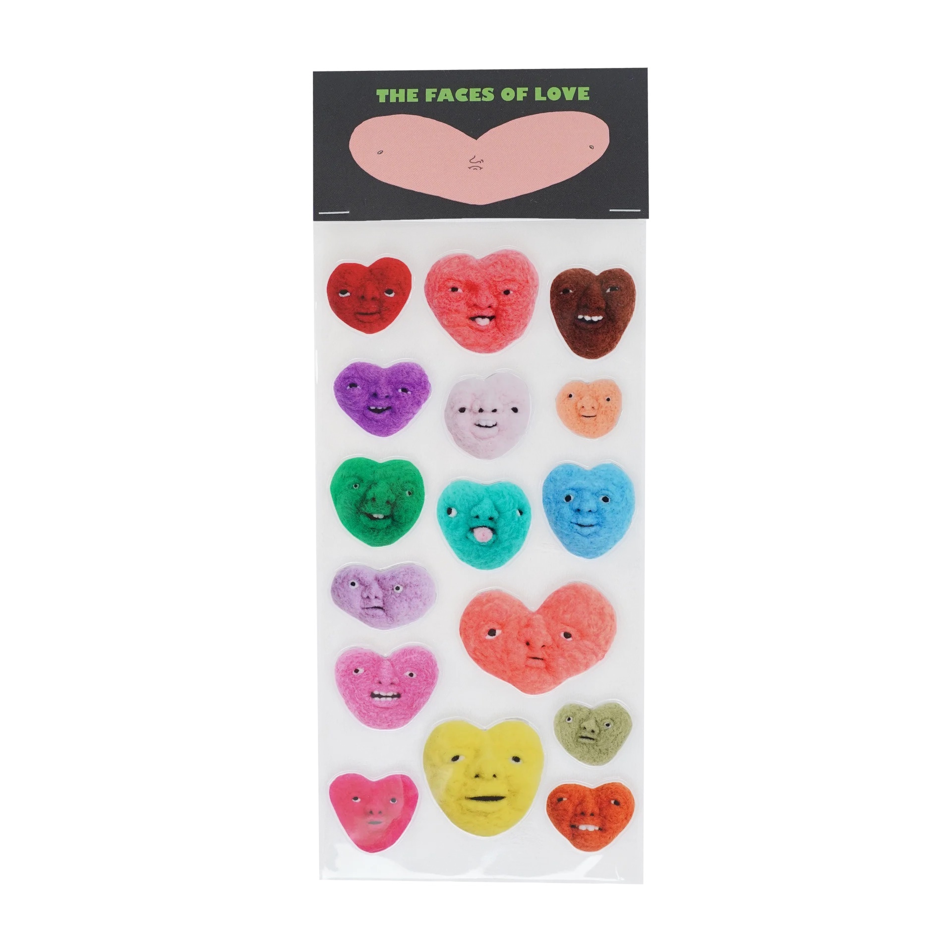 Anye tang 安爺堂 - 愛心泡泡貼 Love Shape Puffy Stickers