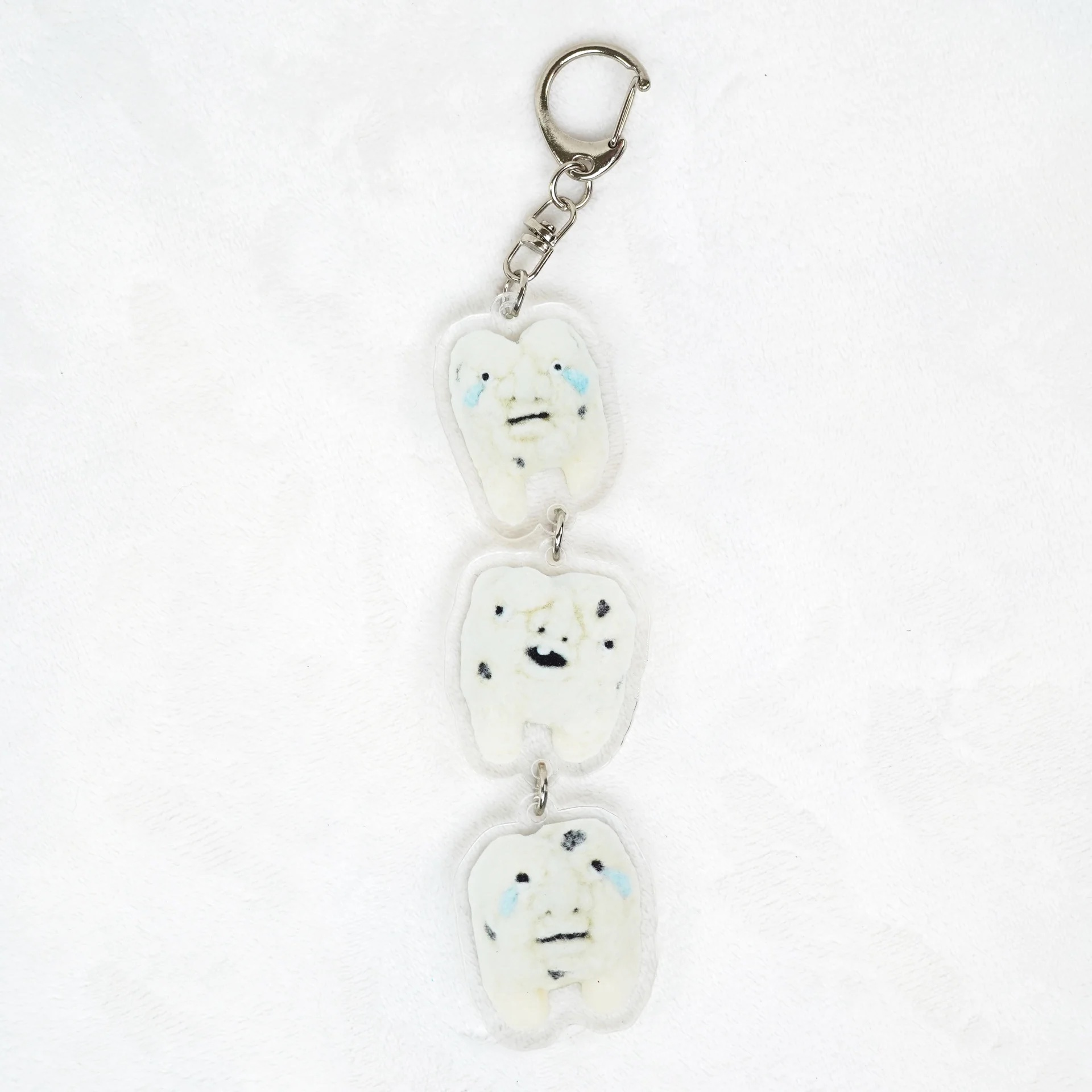 Anye tang 安爺堂 - 牙克力鑰匙圈 Tooth Baby Keychain