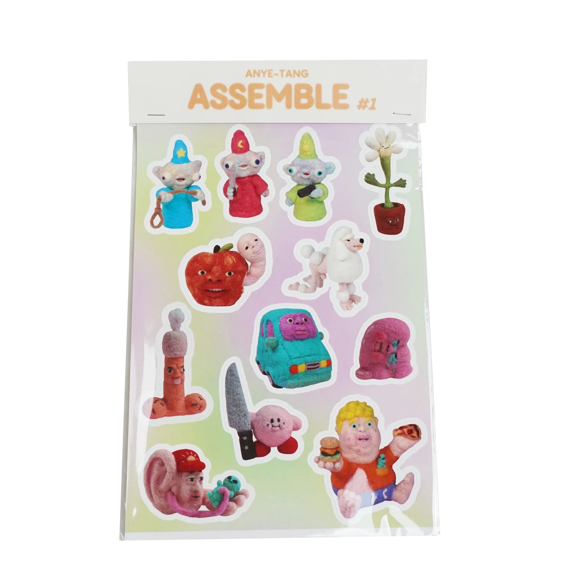 Anye tang 安爺堂 - ANYE- TANG ASSEMBLE Stickers