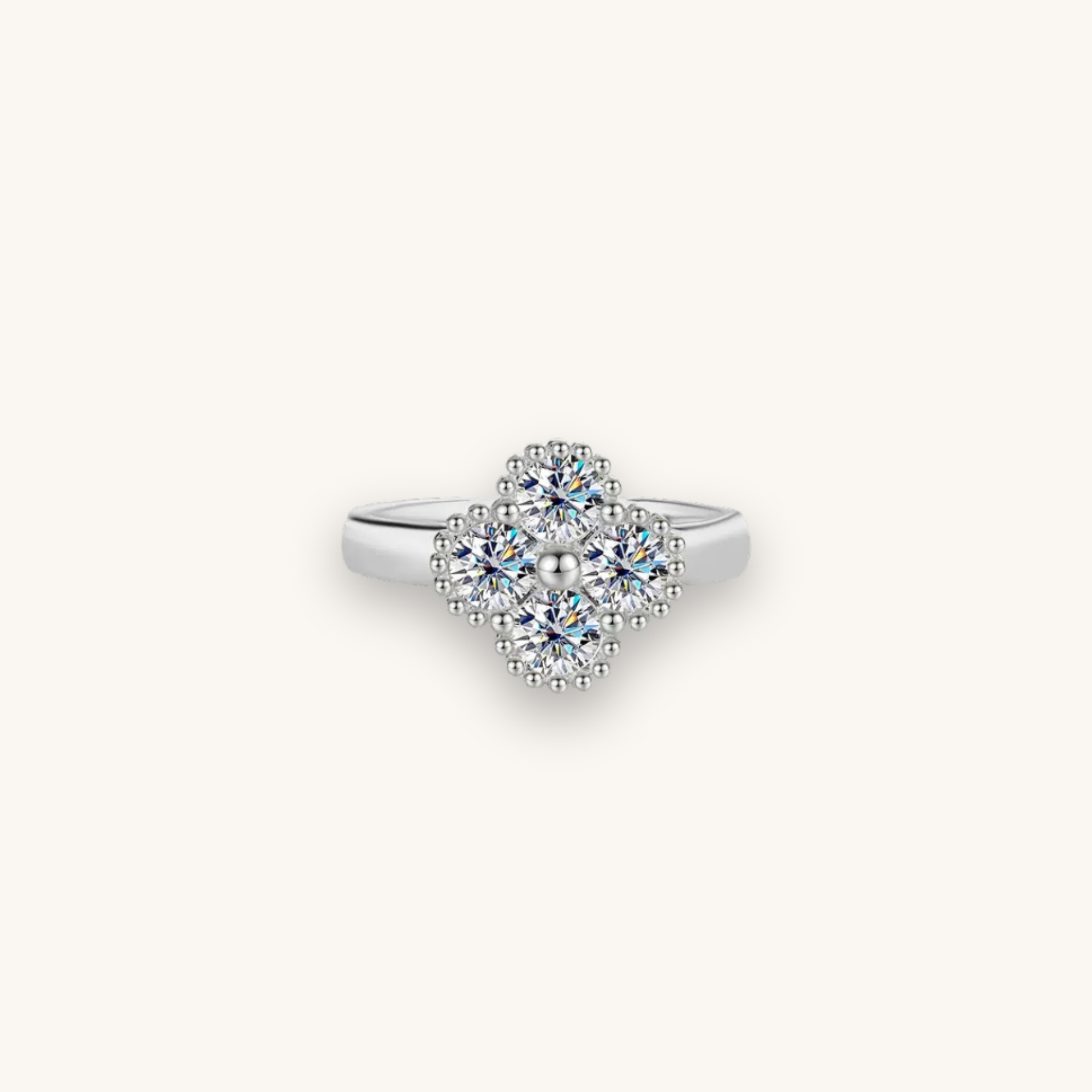 Bertha Moissanite Ring