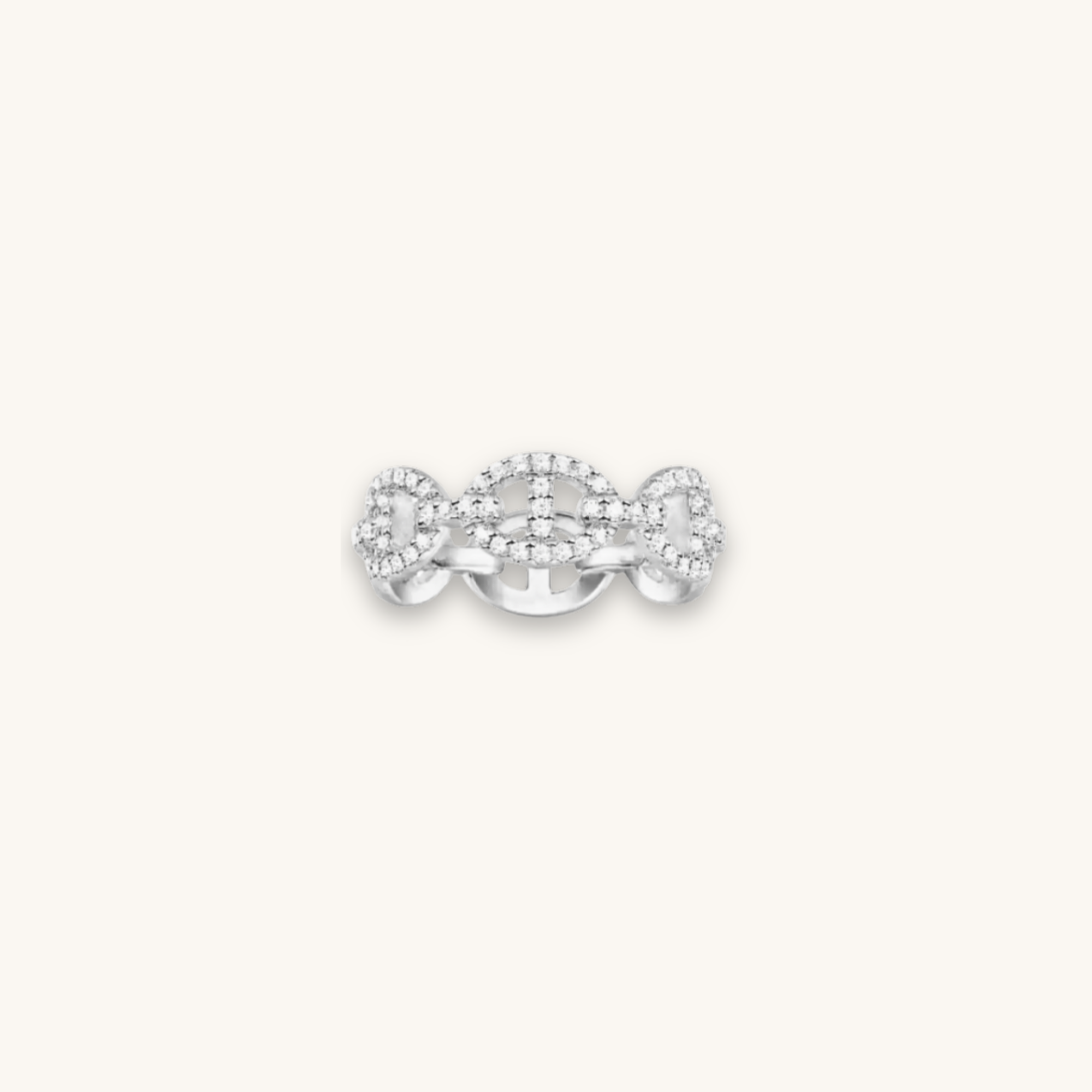 Daine moissanite ring