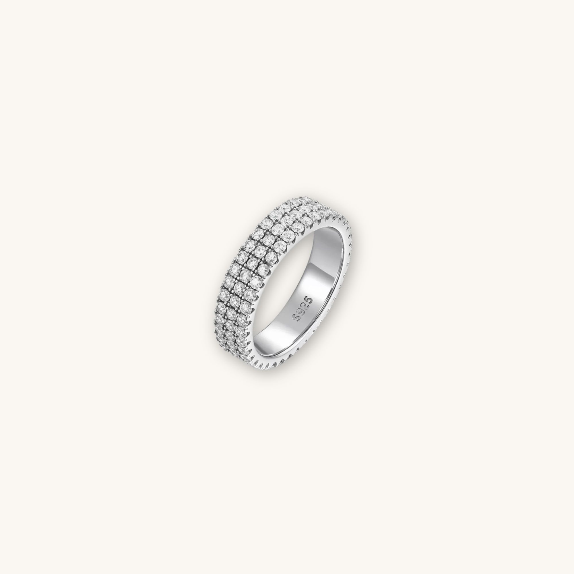 Harriet moissanite ring