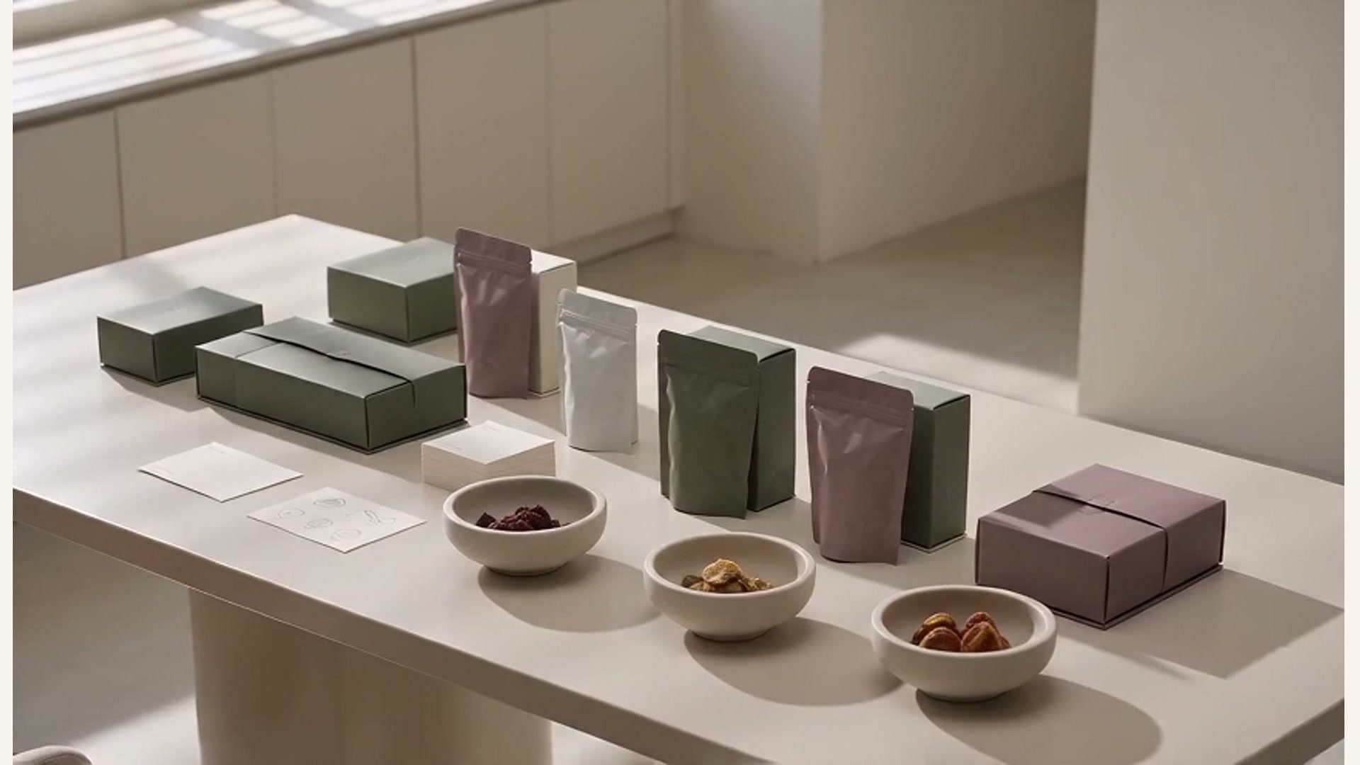 Salted Dried Li sample and packing specification review visual
