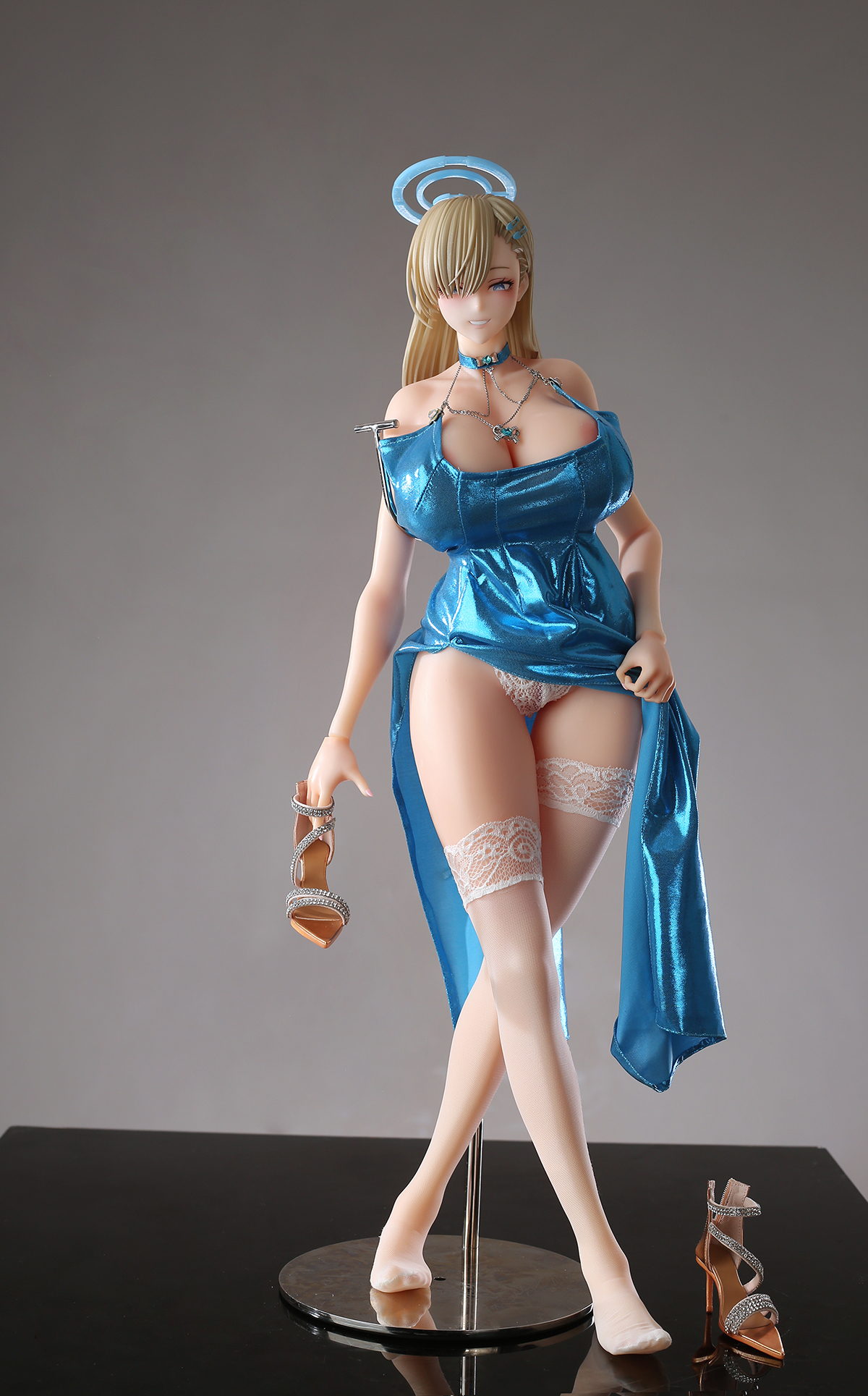 檔案 蔚藍 C＆C特務女郎 巨乳護士 明日奈 PVC自慰套 飛機杯-3.5kg