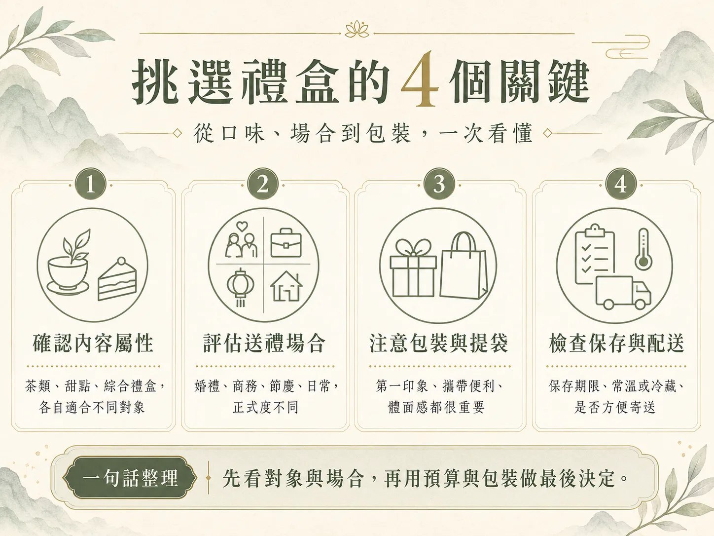 喜餅禮盒情境：婚禮回禮講究風格一致與試吃體驗