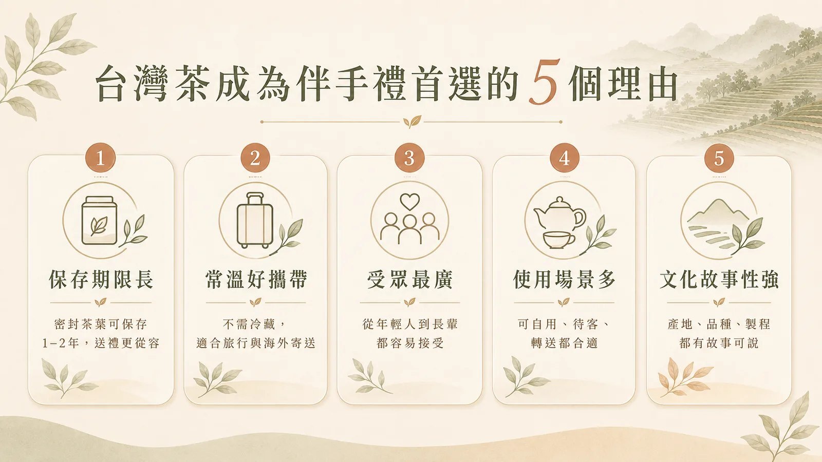 茶禮盒的實用優勢:從沖泡到品飲的完整體驗