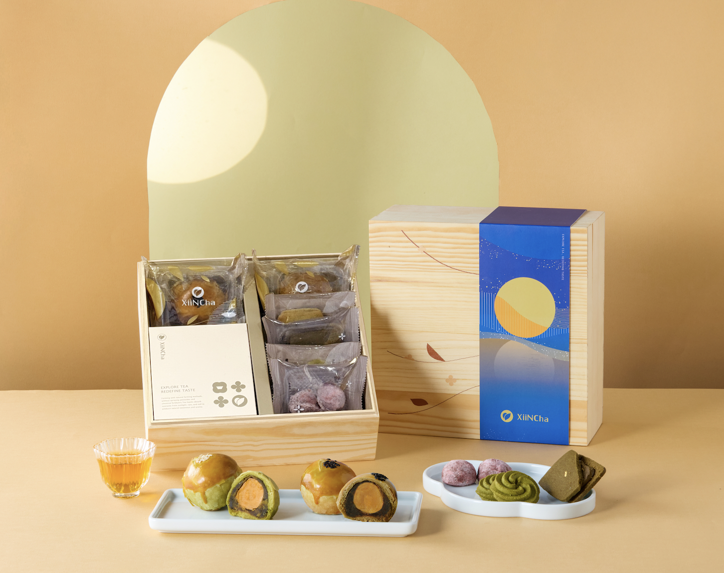 中秋禮盒 | 方韻松木禮盒10入/11入