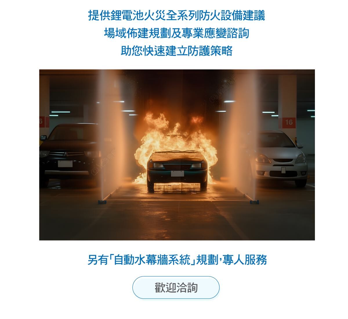 鋰電池火災對策