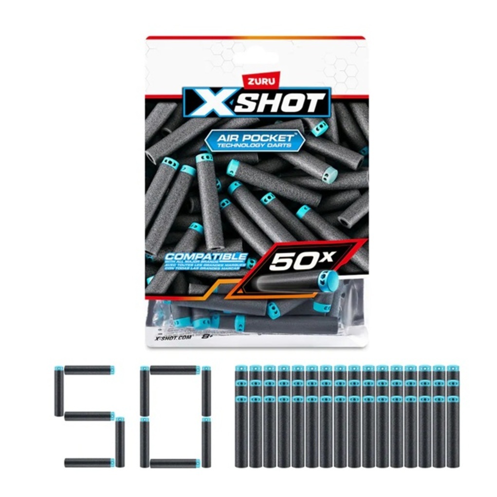 【玩具研究中心】XSHOT-子彈補充包(50入)