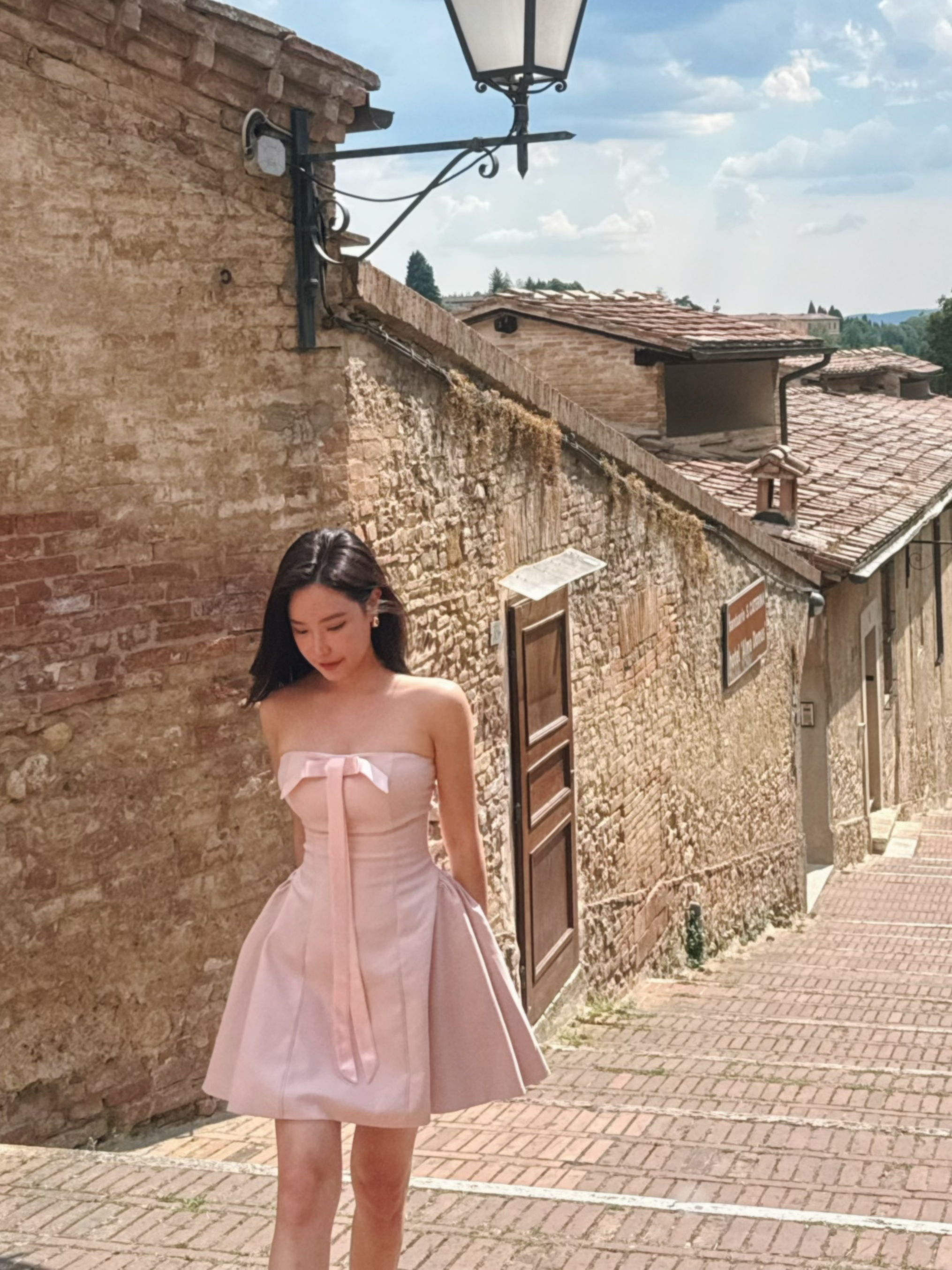 French Allure 法式風情 甜美蝴蝶結綁帶洋裝