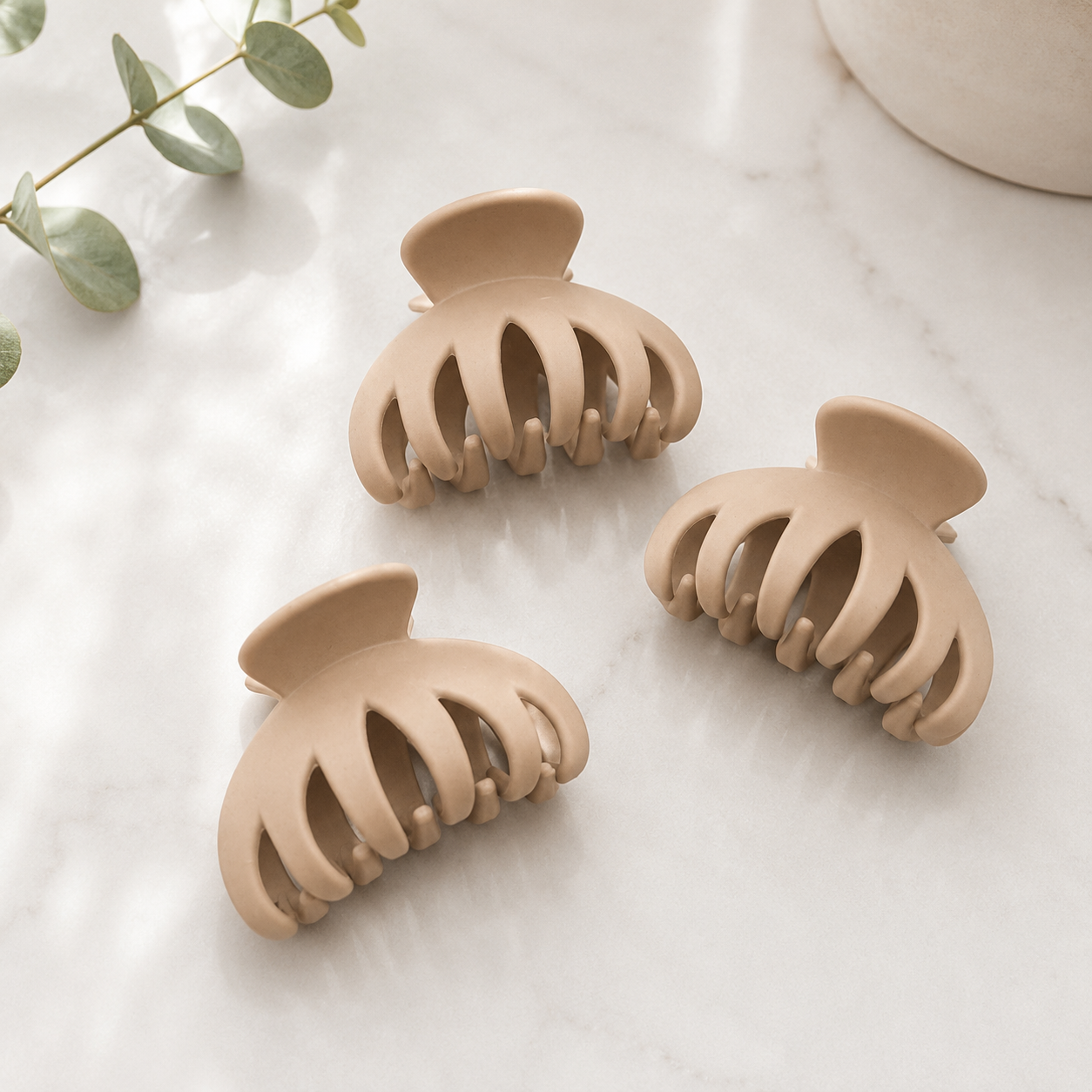 【GREENiN】Tea Fiber Hair Claw